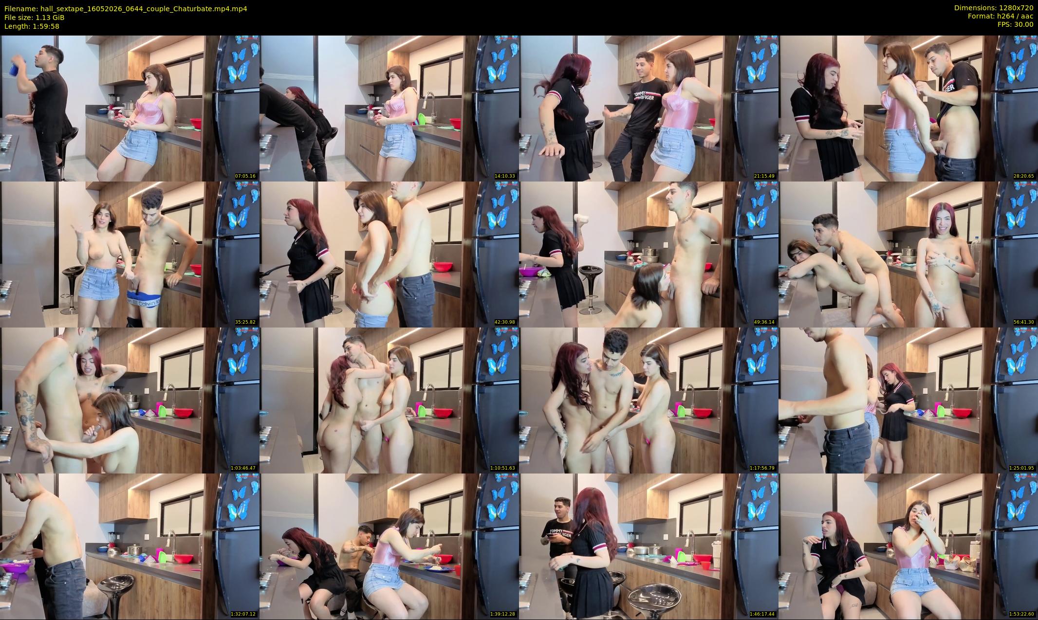 hall_sextape — 120 minute Chaturbate couple cam show recording, 720p, May 16, 2026