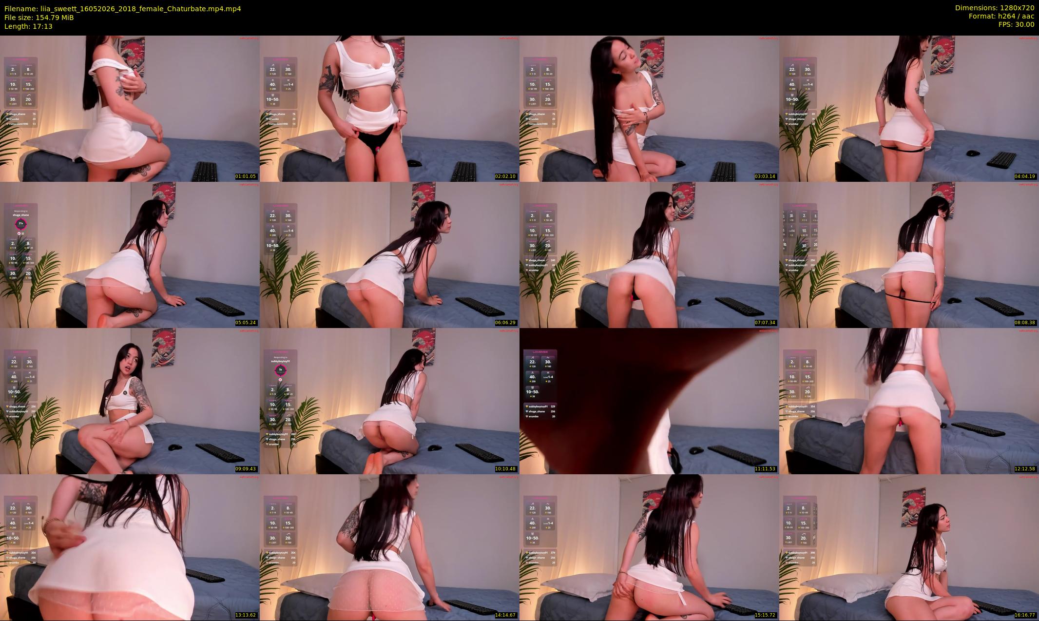liia_sweett — 18 minute Chaturbate female cam show recording, 720p, May 16, 2026