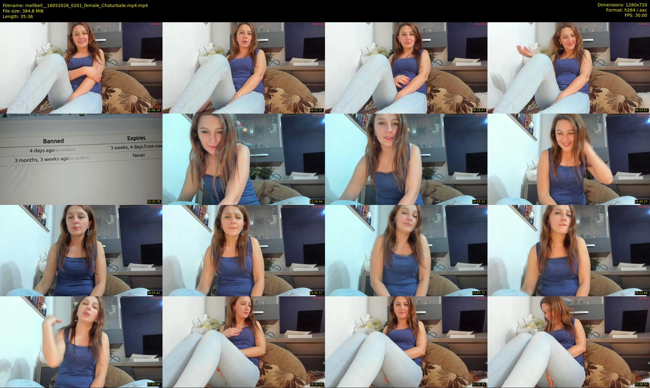 mellbell_ — 36 minute Chaturbate female cam show recording, 720p, May 16, 2026