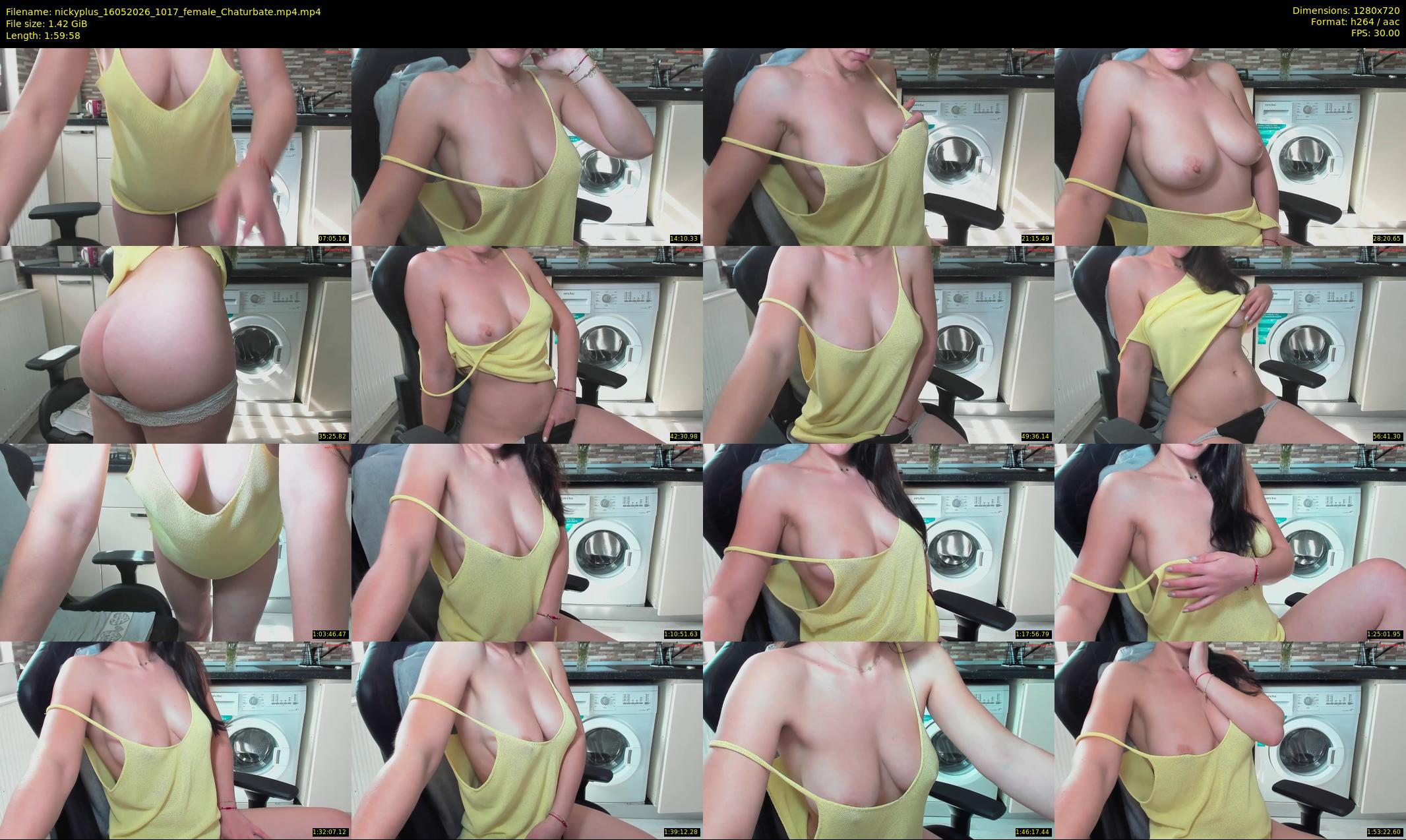 nickyplus — 120 minute Chaturbate couple cam show recording, 720p, May 16, 2026