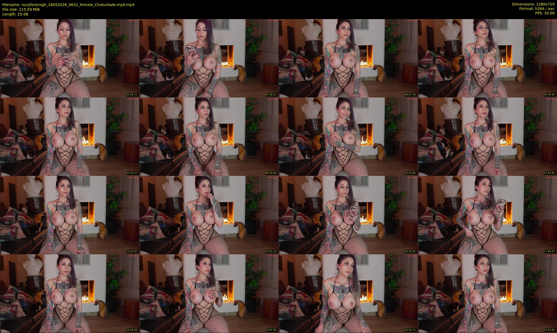 nuryforerogh — 26 minute Chaturbate female cam show recording, 720p, May 16, 2026