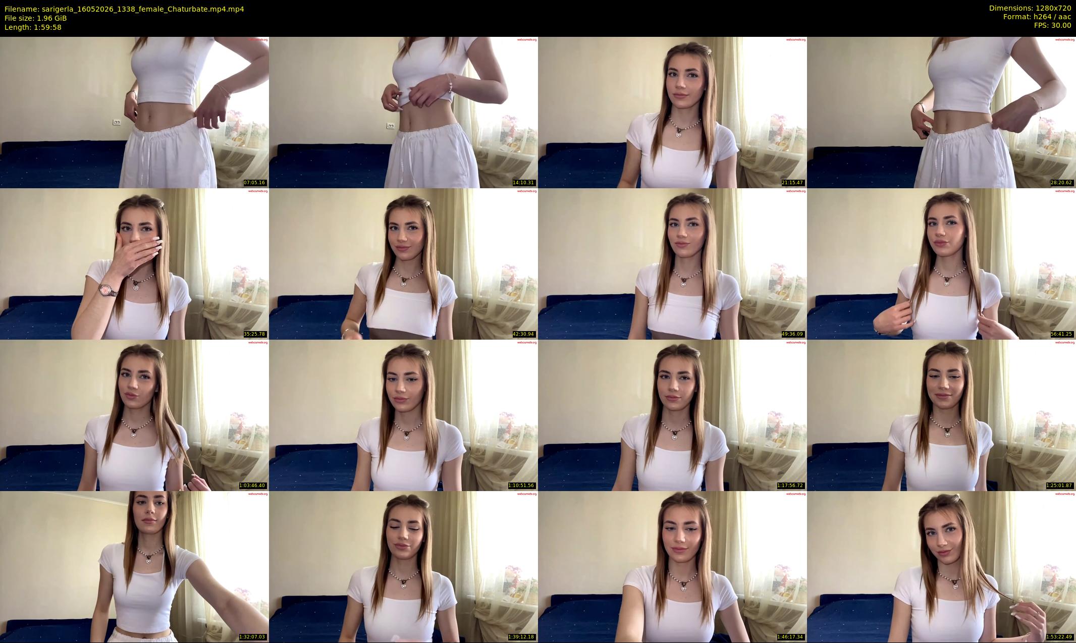 sarigerla — 120 minute Chaturbate female cam show recording, 720p, May 16, 2026