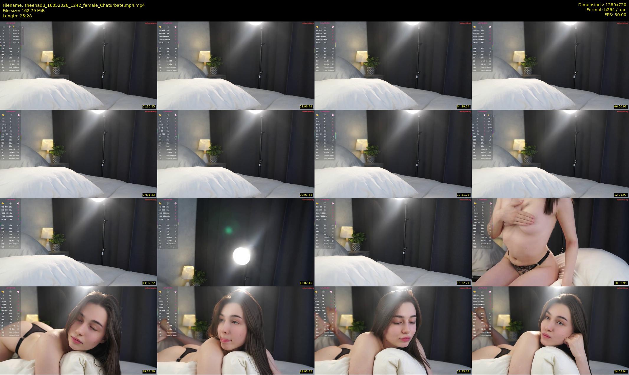 sheenadu — 26 minute Chaturbate female cam show recording, 720p, May 16, 2026