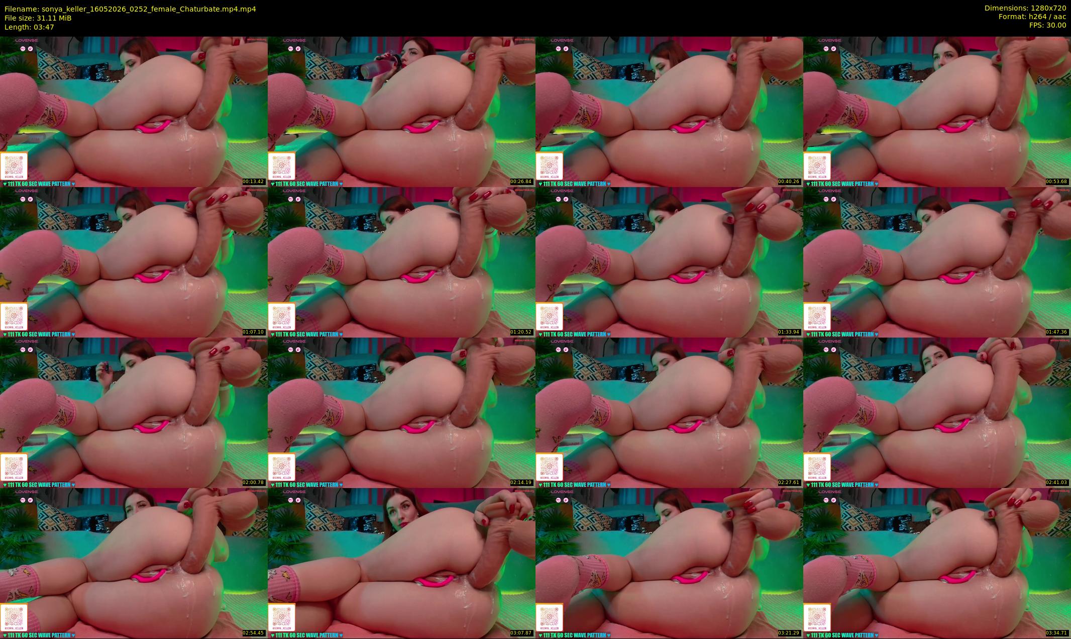 sonya_keller — 4 minute Chaturbate female cam show recording, 720p, May 16, 2026