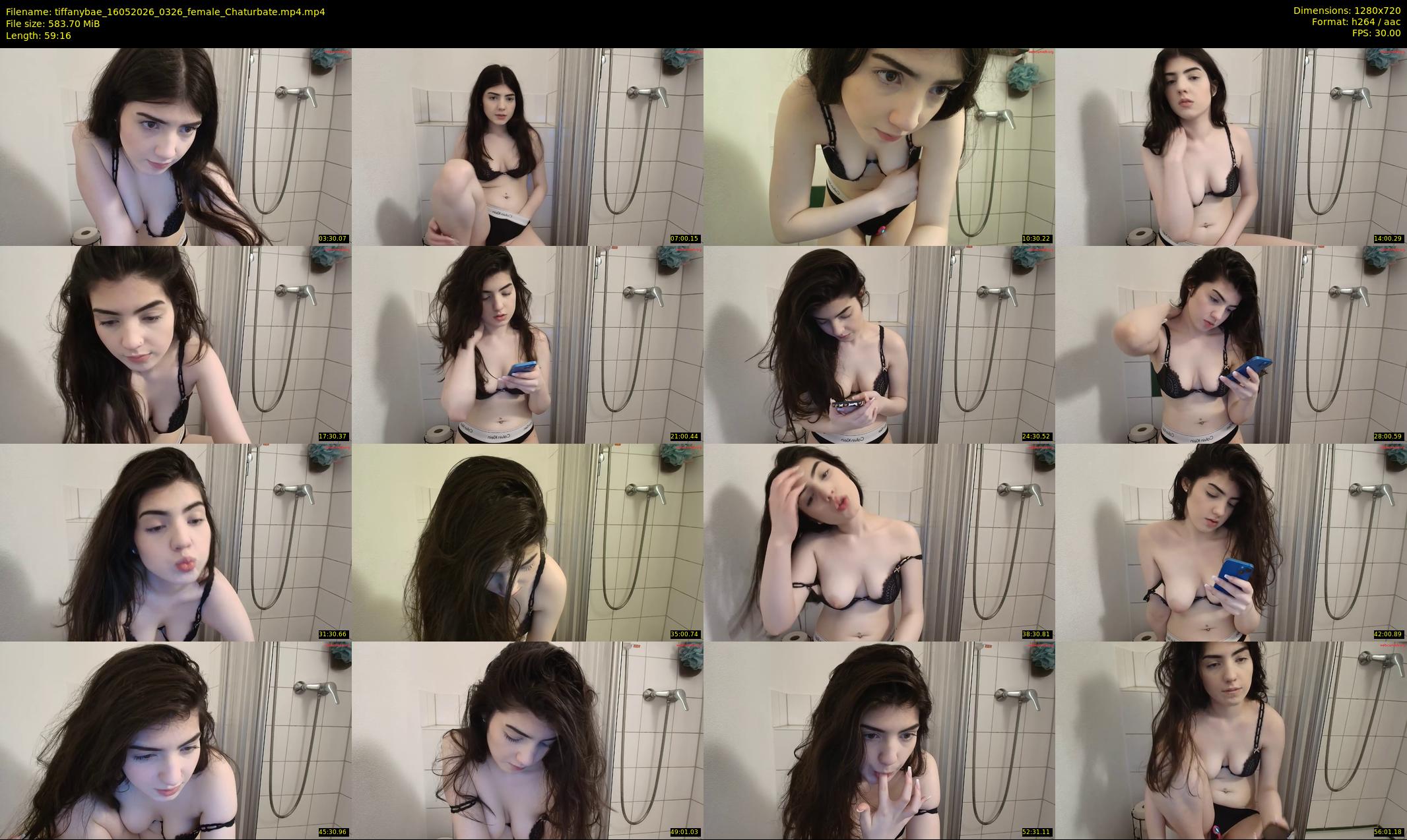 tiffanybae — 60 minute Chaturbate female cam show recording, 720p, May 16, 2026