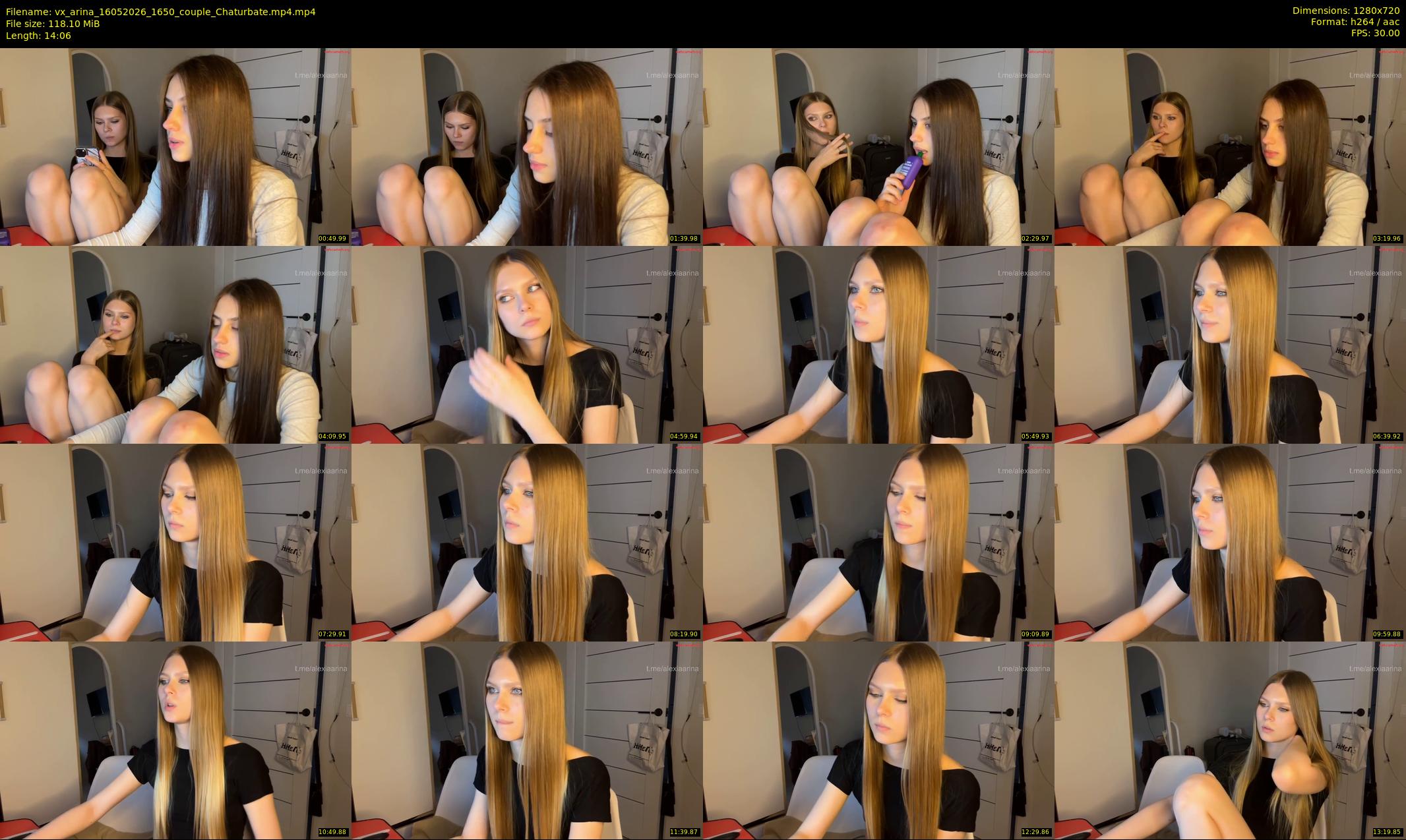 vx_arina — 15 minute Chaturbate female cam show recording, 720p, May 16, 2026