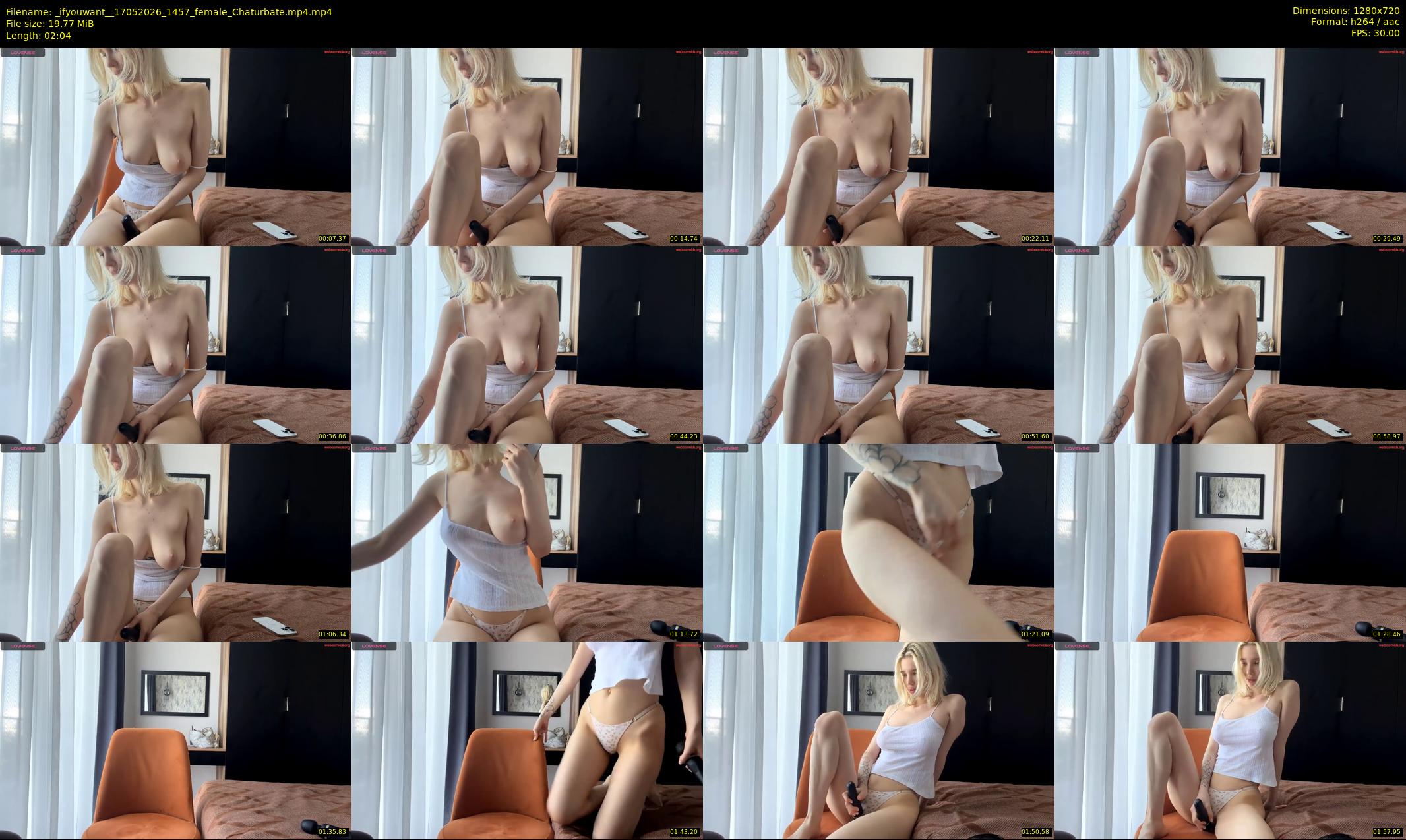 _ifyouwant_ — 3 minute Chaturbate female cam show recording, 720p, May 17, 2026