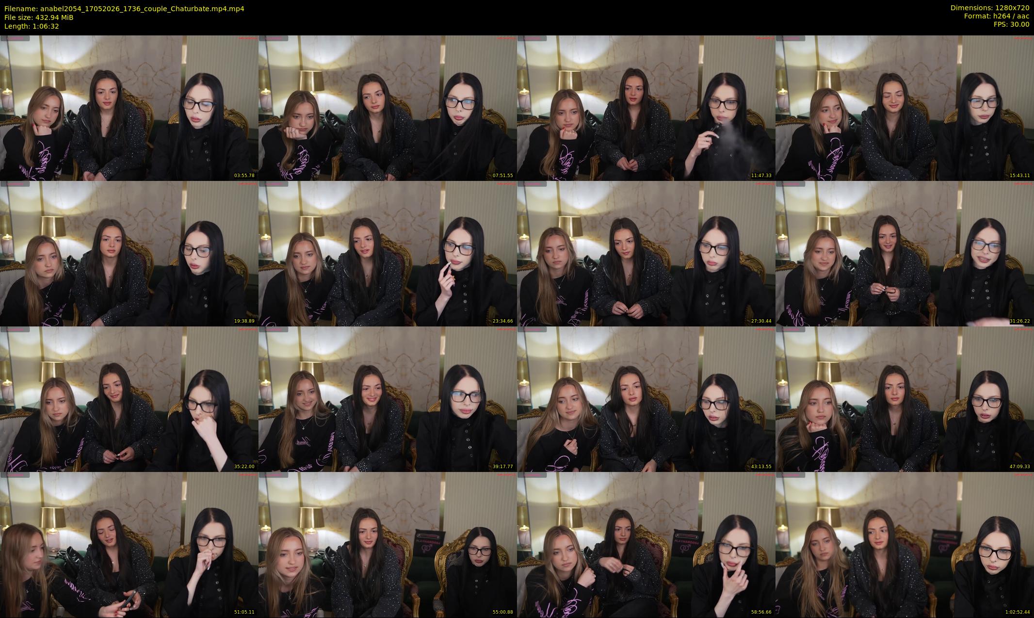 anabel2054 — 67 minute Chaturbate female cam show recording, 720p, May 17, 2026