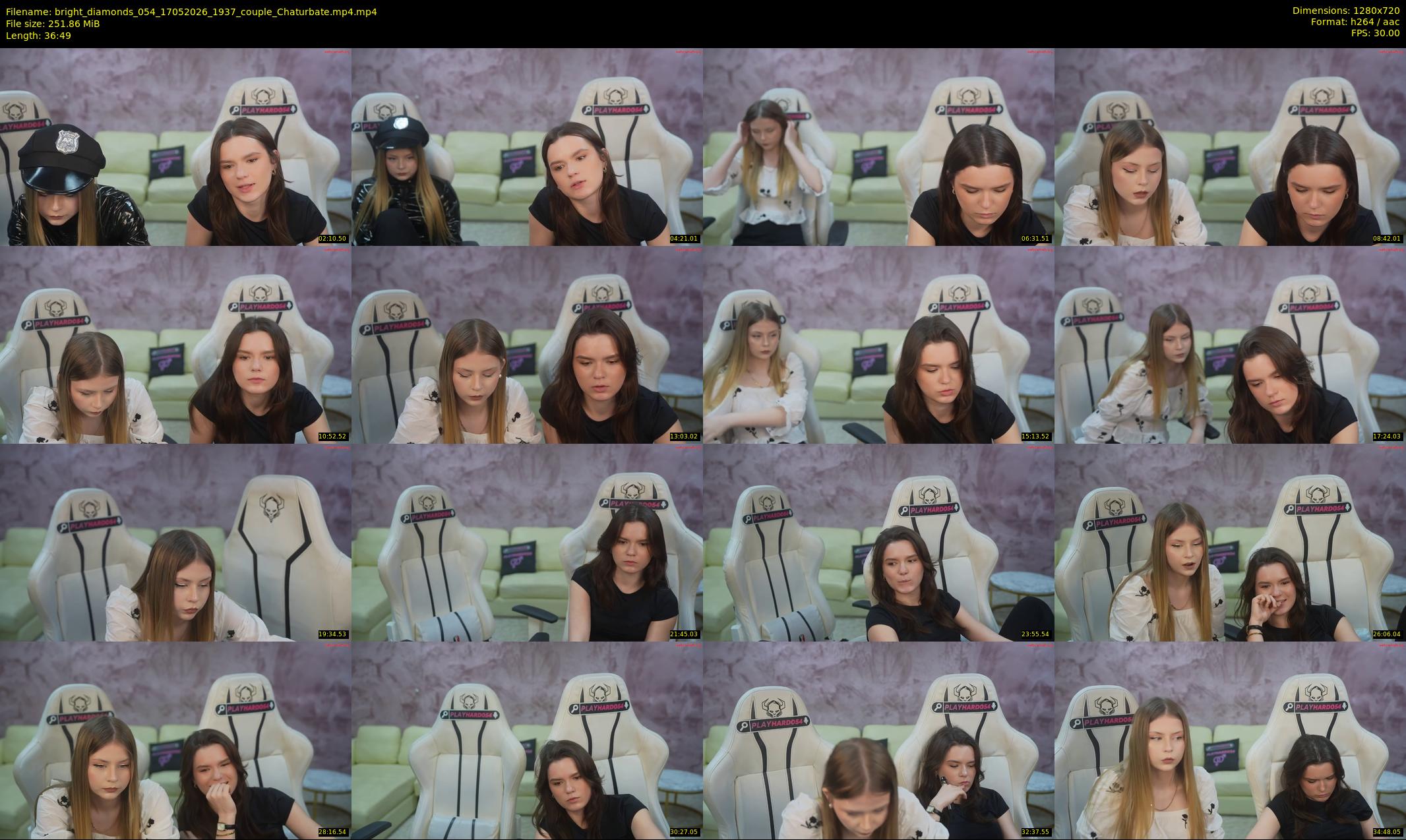 bright_diamonds_054 — 37 minute Chaturbate couple cam show recording, 720p, May 17, 2026