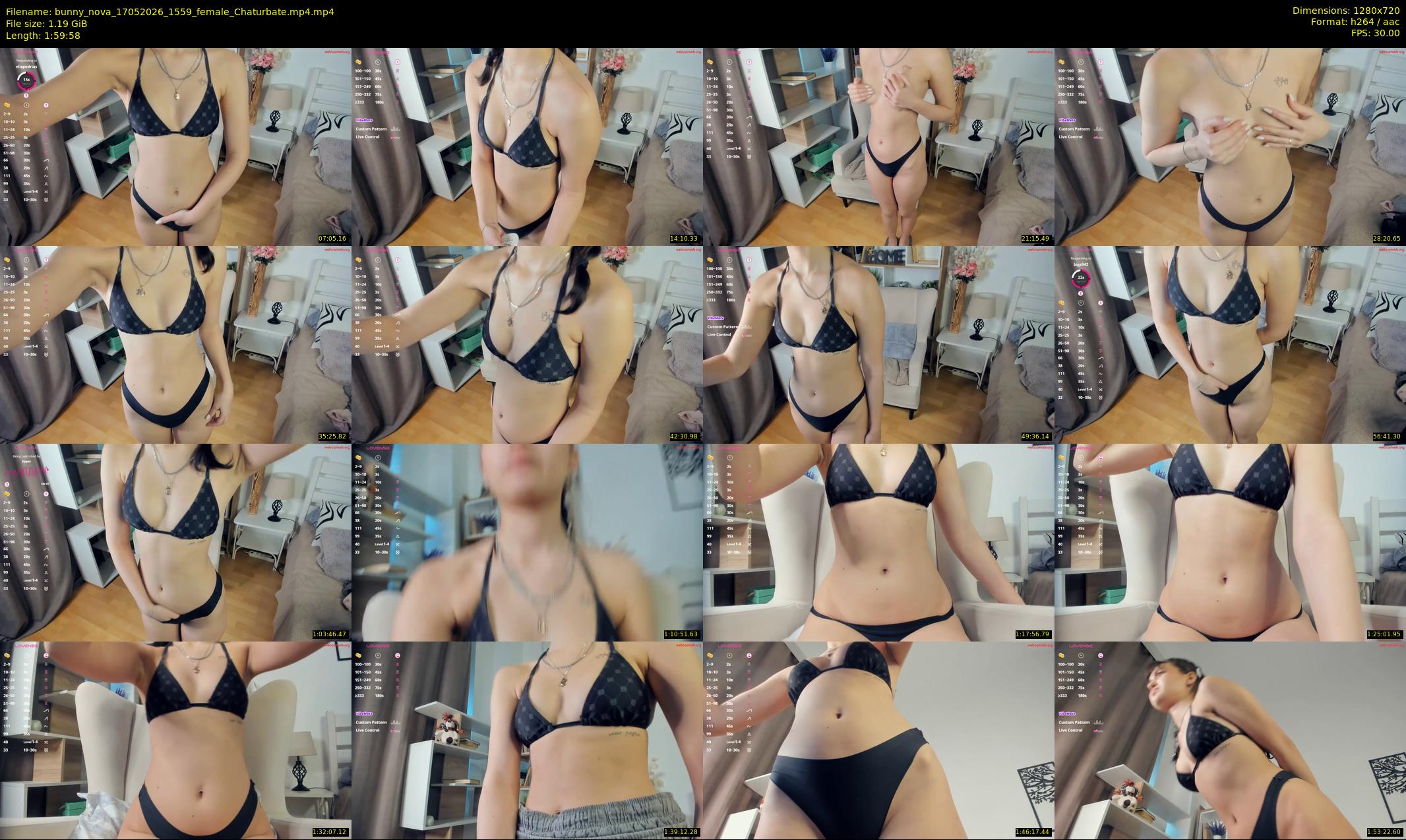 bunny_nova — 120 minute Chaturbate female cam show recording, 720p, May 17, 2026