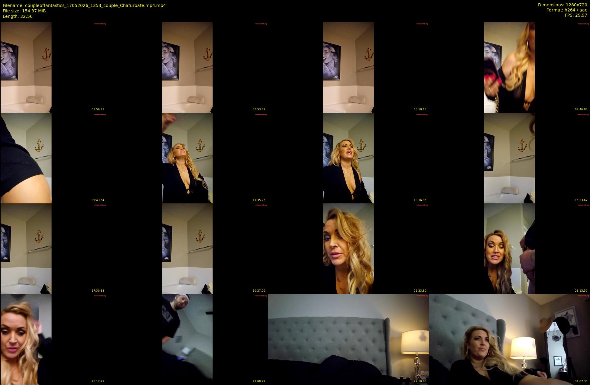 coupleoffantastics — 33 minute Chaturbate couple cam show recording, 720p, May 17, 2026