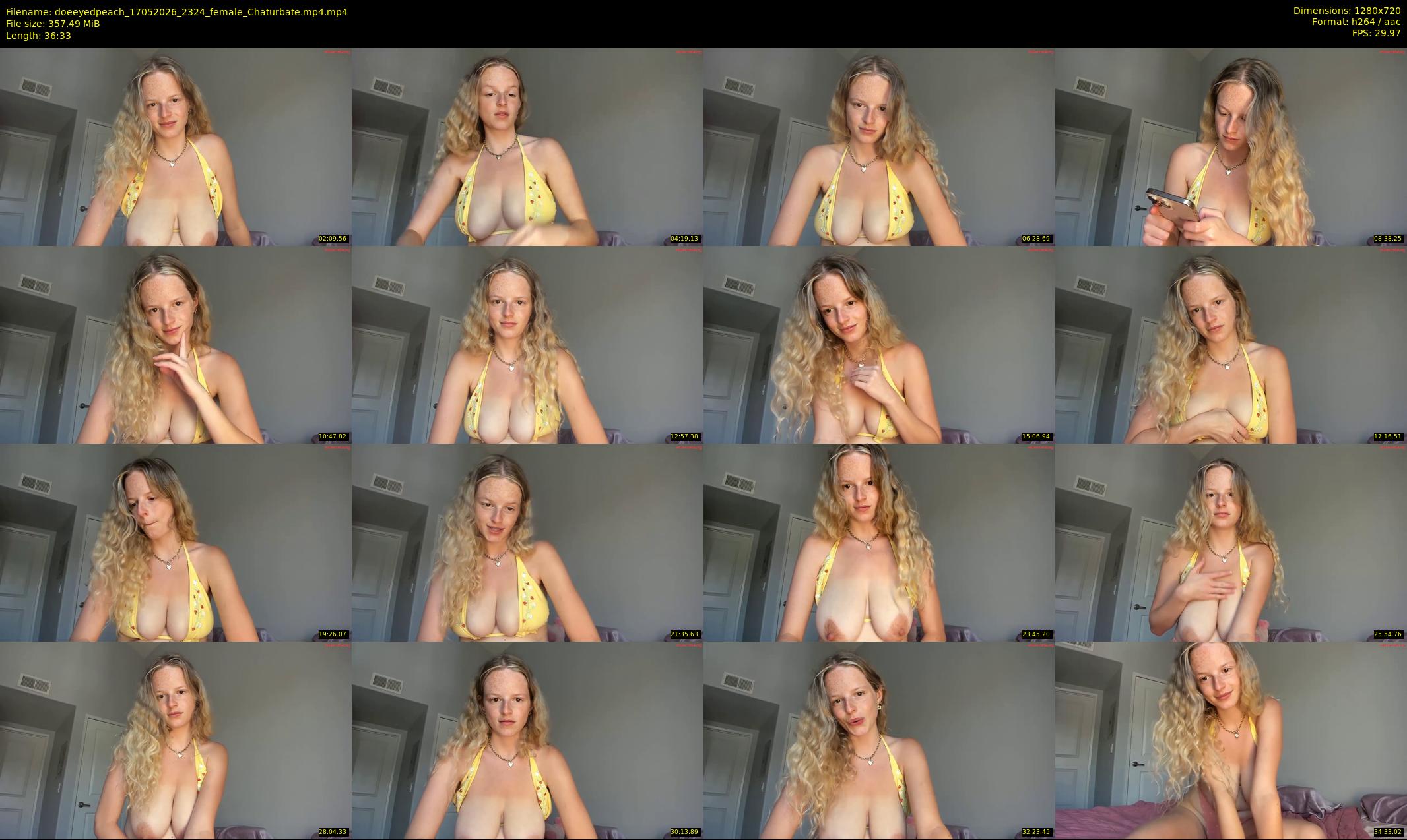 doeeyedpeach — 37 minute Chaturbate female cam show recording, 720p, May 17, 2026