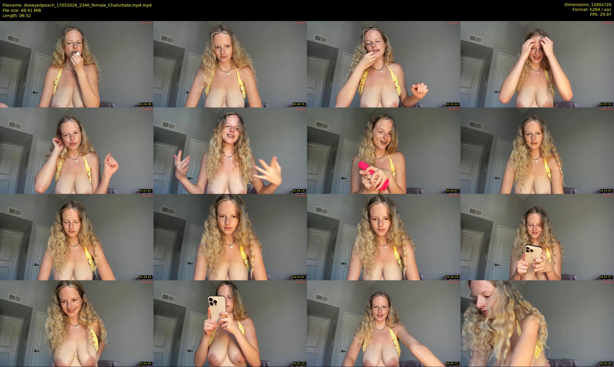 doeeyedpeach — 7 minute Chaturbate female cam show recording, 720p, May 17, 2026
