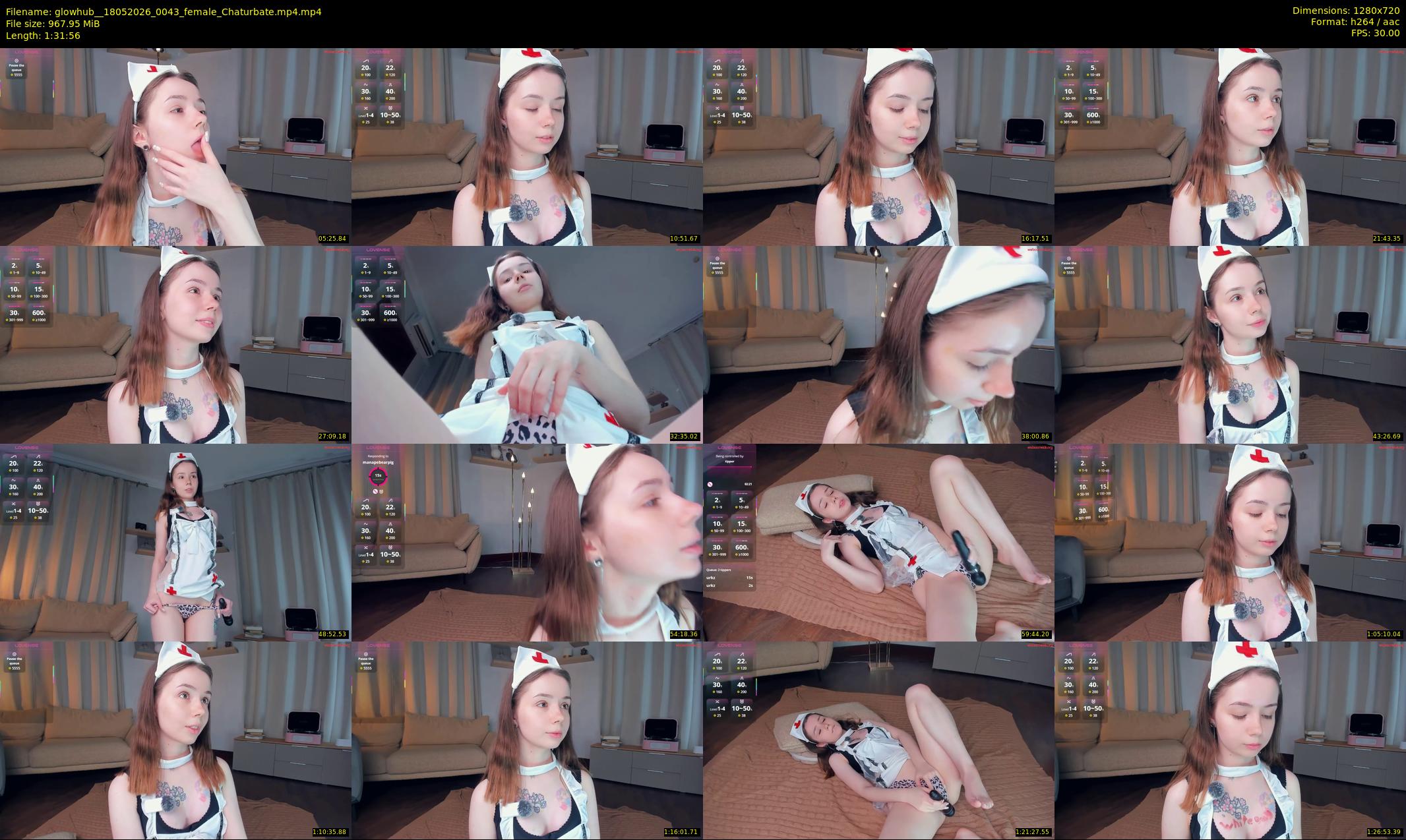 glowhub_ — 92 minute Chaturbate female cam show recording, 720p, May 18, 2026