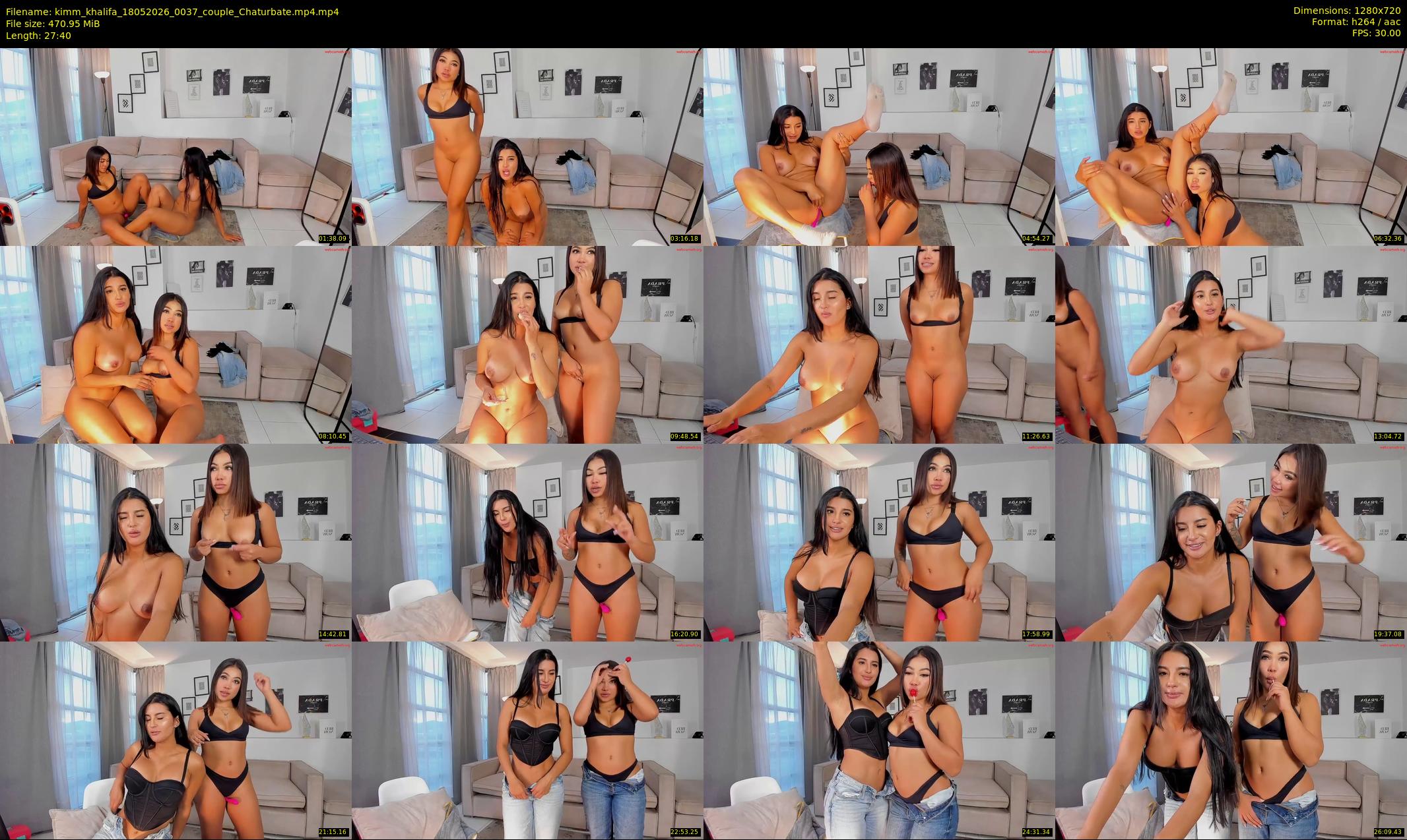 kimm_khalifa — 28 minute Chaturbate female cam show recording, 720p, May 18, 2026