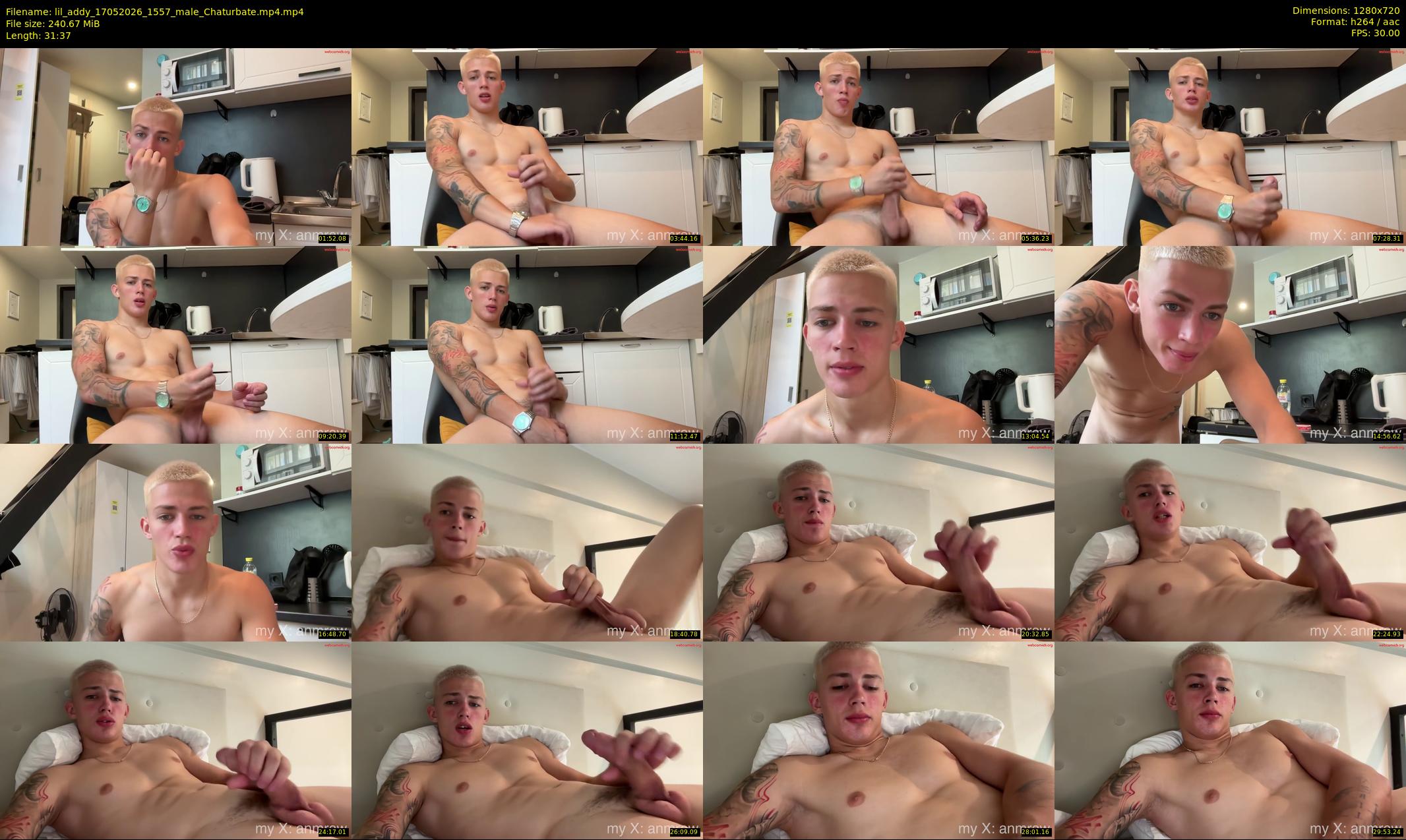 lil_addy — 32 minute Chaturbate male cam show recording, 720p, May 17, 2026