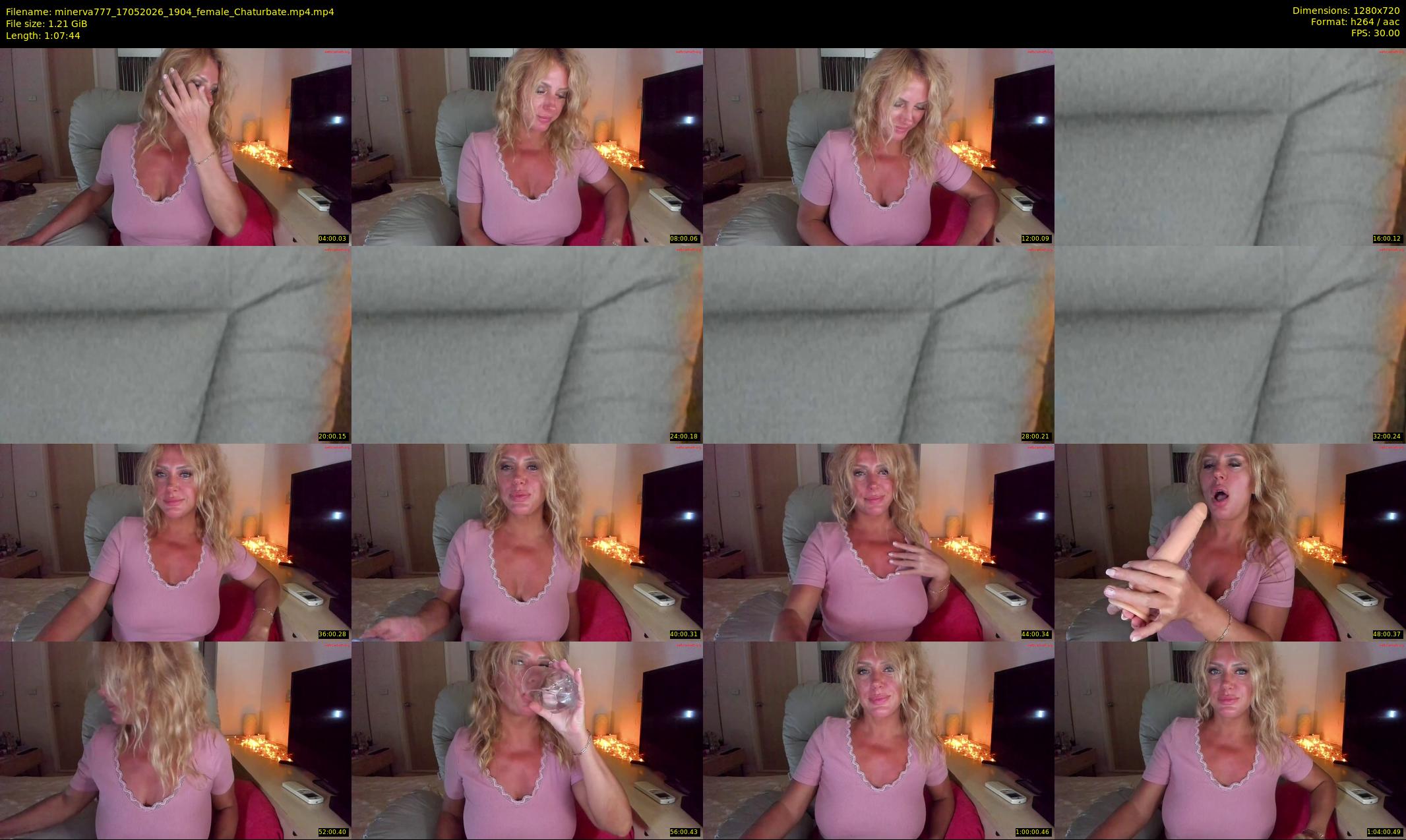minerva777 — 68 minute Chaturbate female cam show recording, 720p, May 17, 2026