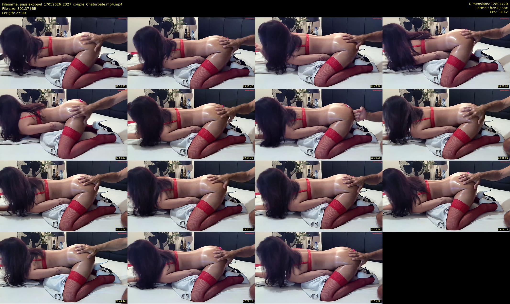 passiekoppel — 27 minute Chaturbate couple cam show recording, 720p, May 17, 2026