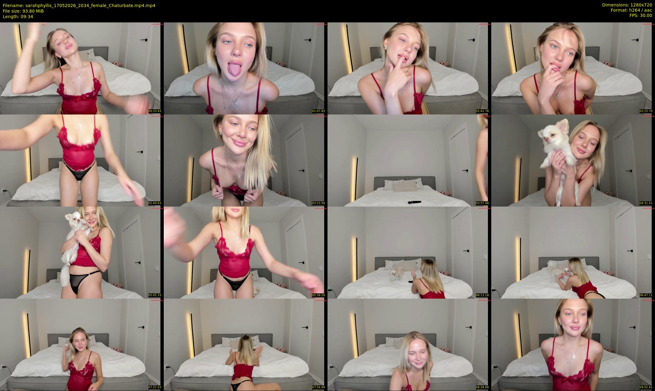 sarahphyllis — 10 minute Chaturbate female cam show recording, 720p, May 17, 2026