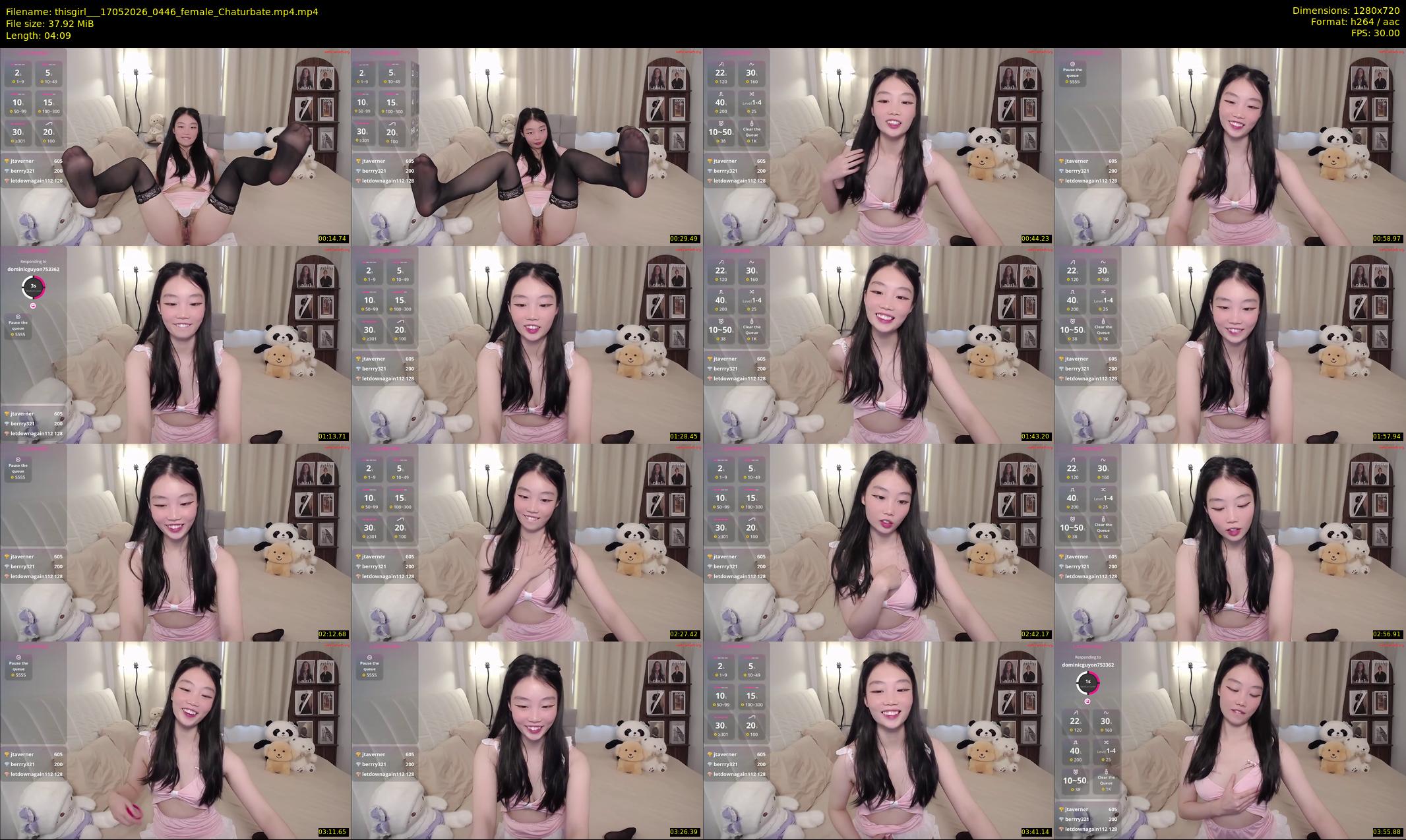 thisgirl__ — 5 minute Chaturbate female cam show recording, 720p, May 17, 2026