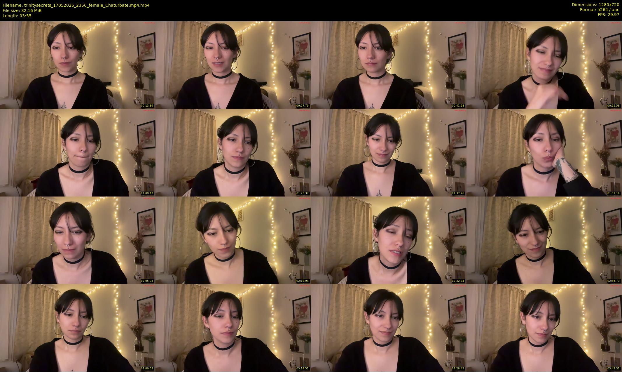 trinitysecrets — 4 minute Chaturbate female cam show recording, 720p, May 17, 2026