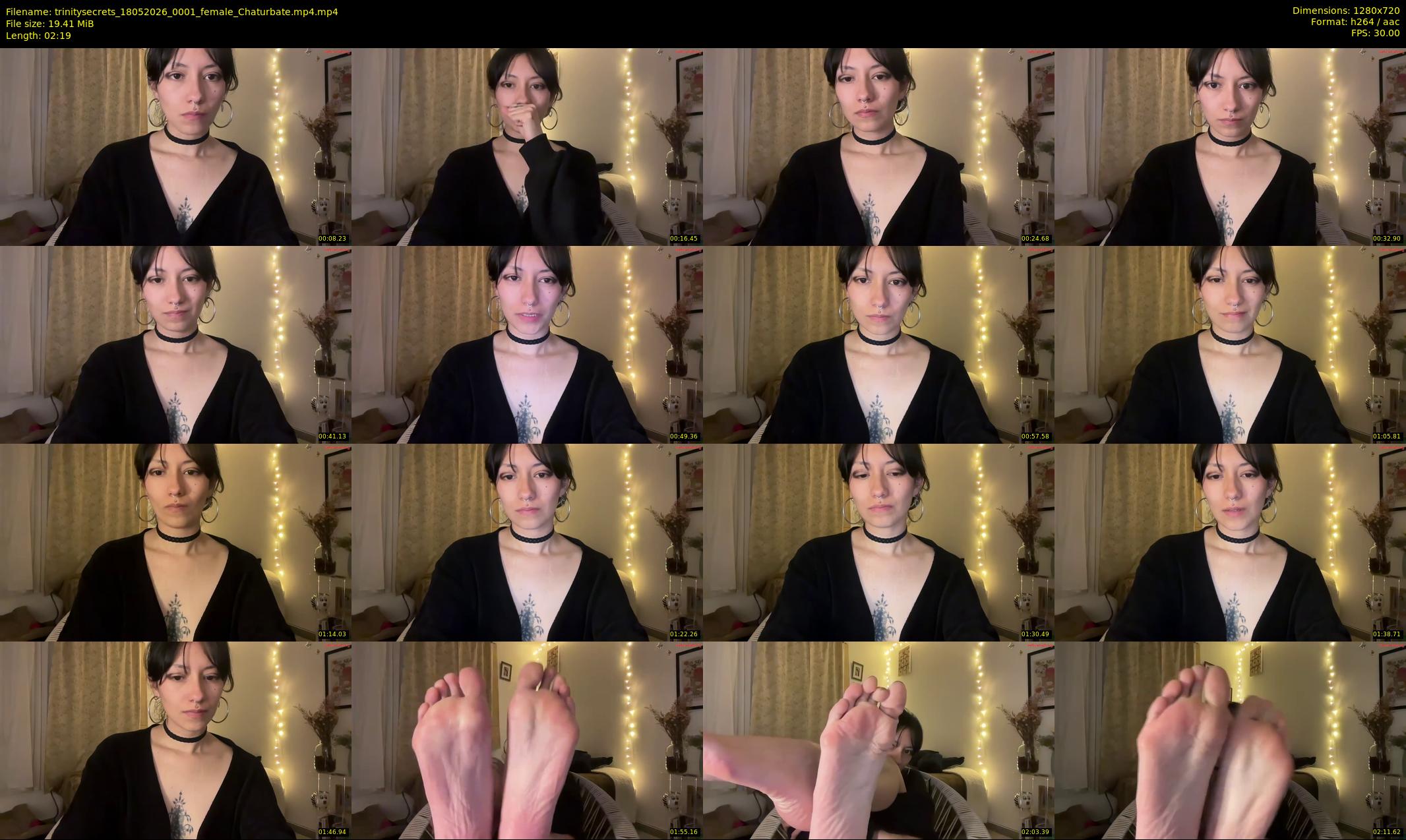 trinitysecrets — 3 minute Chaturbate female cam show recording, 720p, May 18, 2026