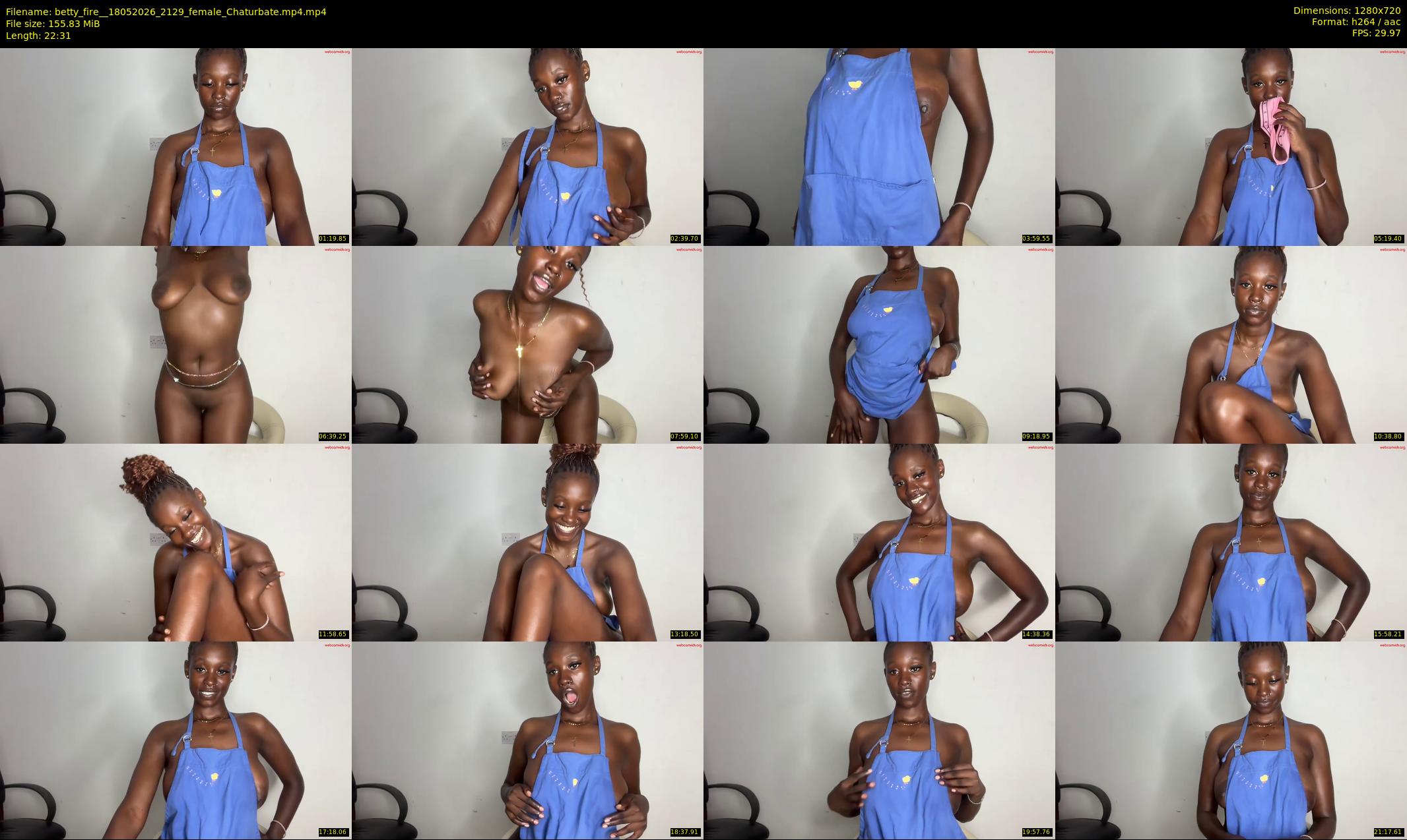 betty_fire_ — 23 minute Chaturbate female cam show recording, 720p, May 18, 2026