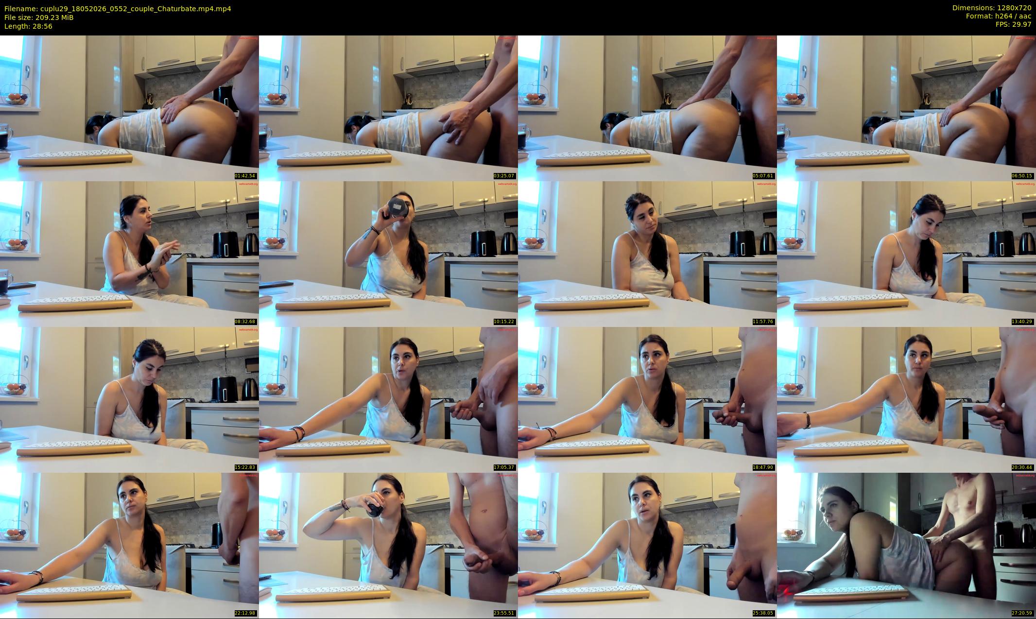 cuplu29 — 29 minute Chaturbate couple cam show recording, 720p, May 18, 2026