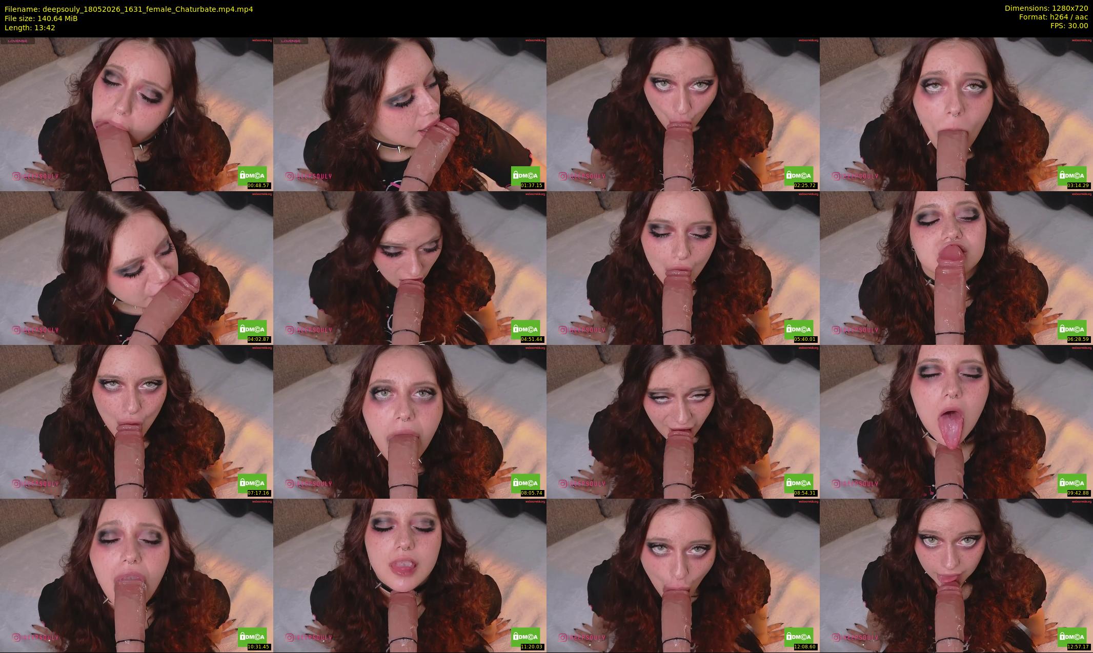 deepsouly — 14 minute Chaturbate female cam show recording, 720p, May 18, 2026