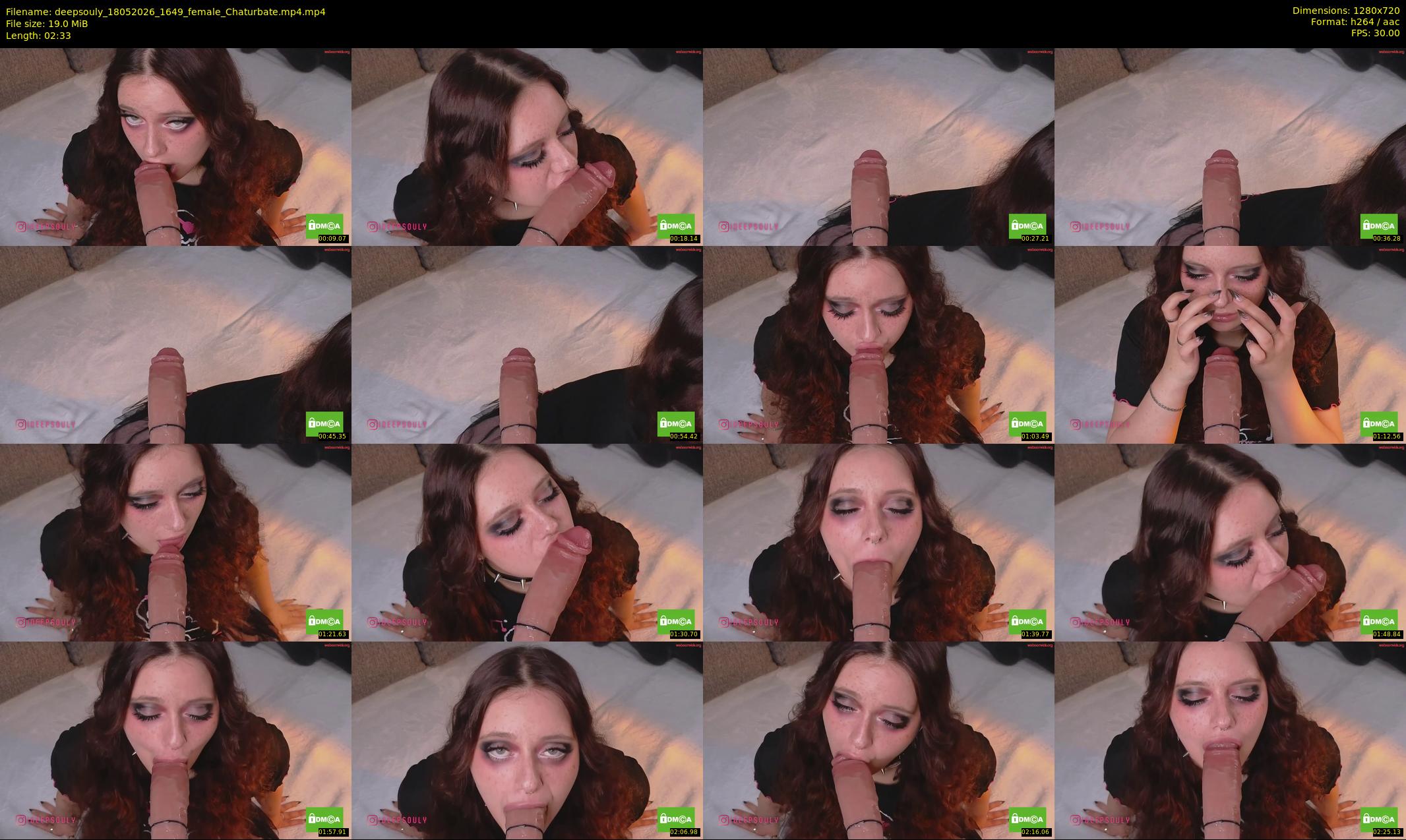 deepsouly — 3 minute Chaturbate female cam show recording, 720p, May 18, 2026
