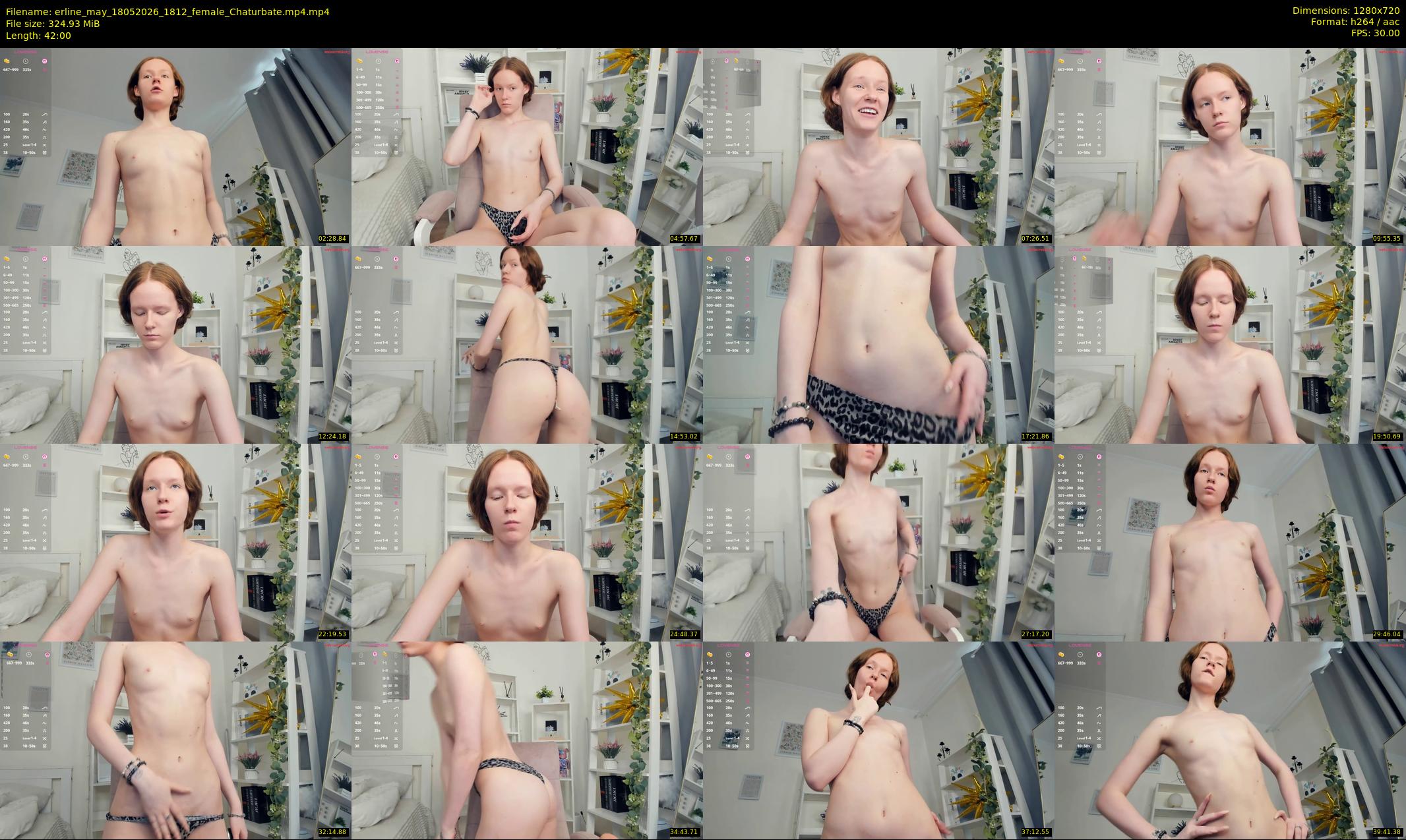 erline_may — 42 minute Chaturbate female cam show recording, 720p, May 18, 2026