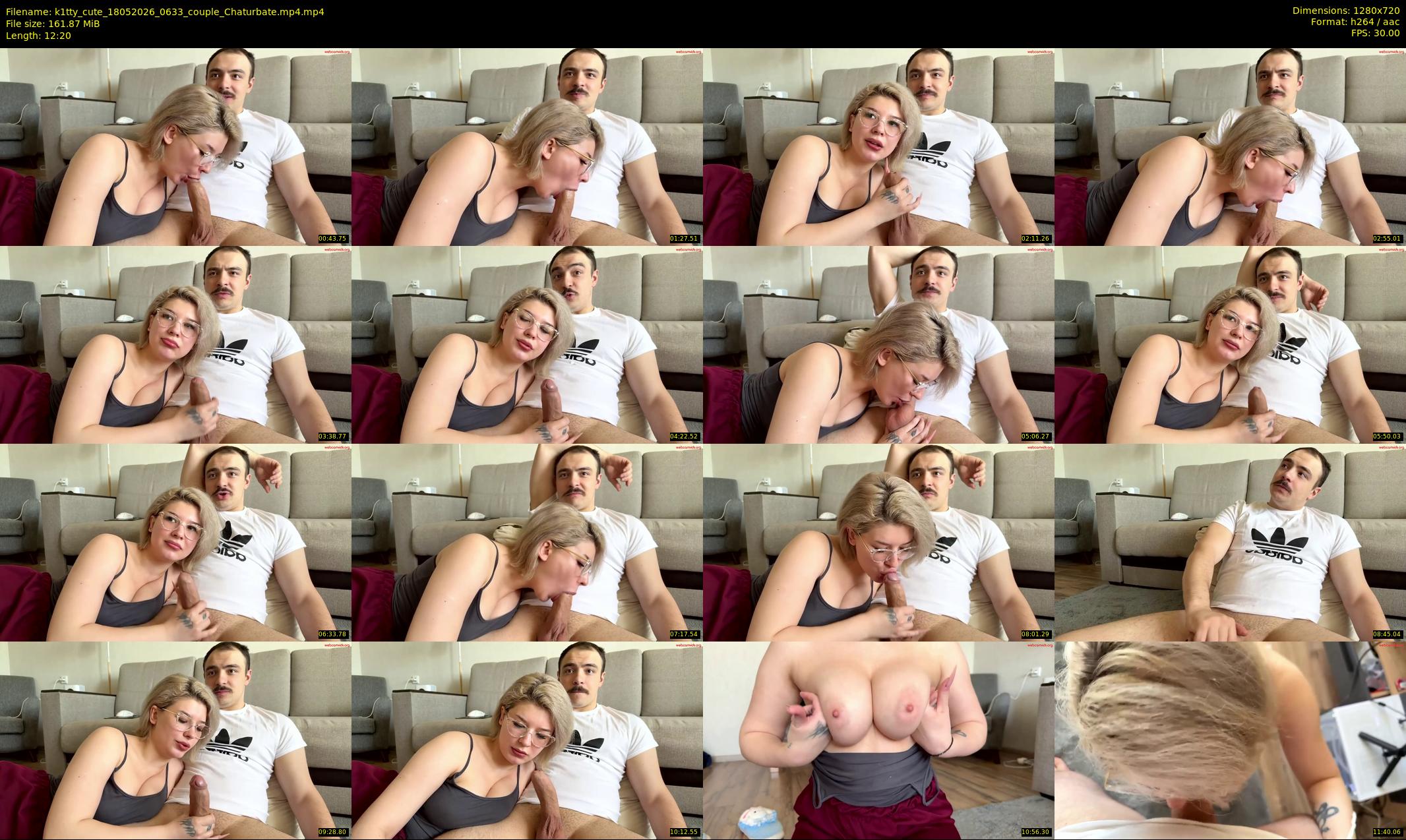 k1tty_cute — 13 minute Chaturbate female cam show recording, 720p, May 18, 2026