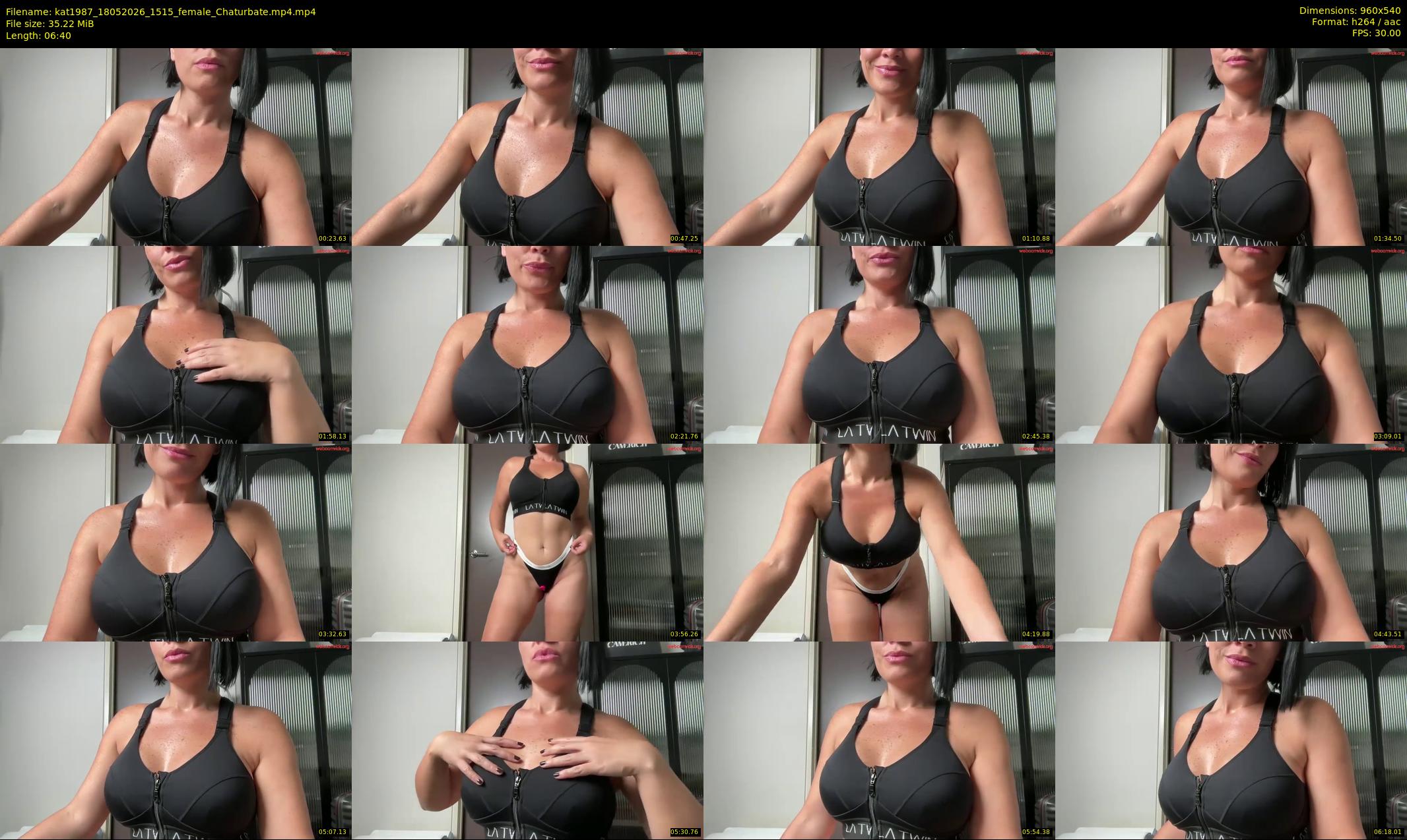 kat1987 — 7 minute Chaturbate female cam show recording, 480p, May 18, 2026