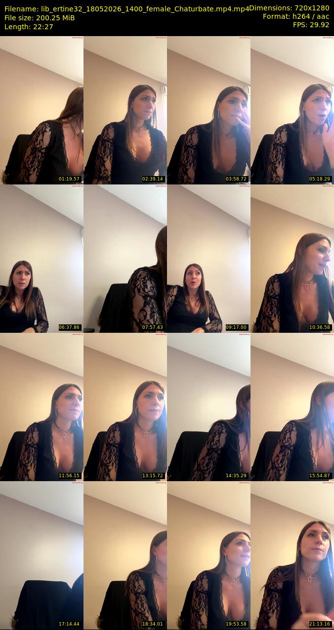 lib_ertine32 — 23 minute Chaturbate female cam show recording, 1080p, May 18, 2026