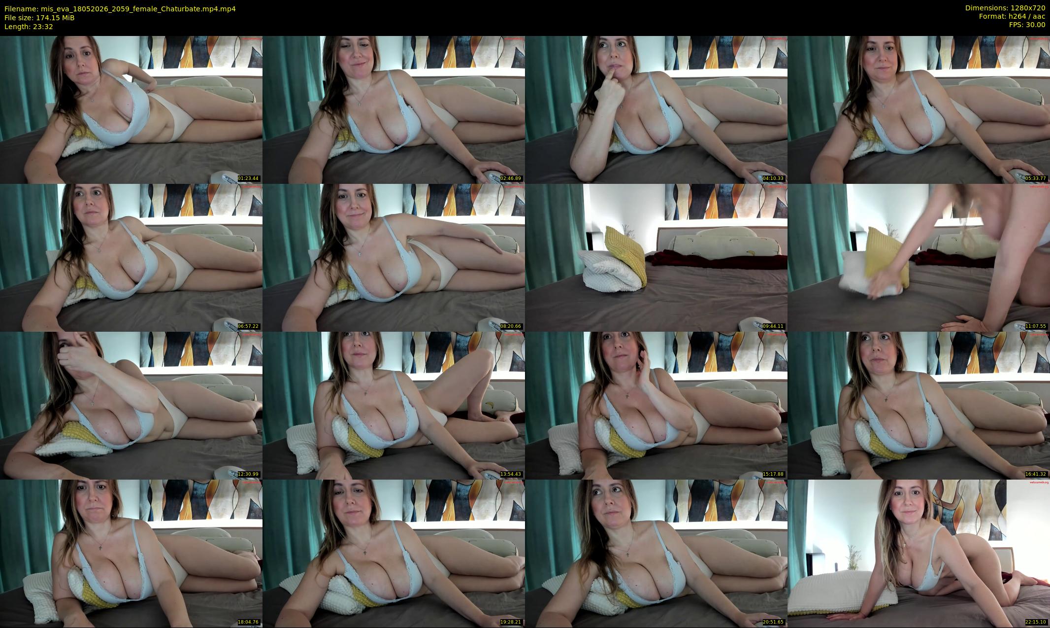 mis_eva — 24 minute Chaturbate female cam show recording, 720p, May 18, 2026
