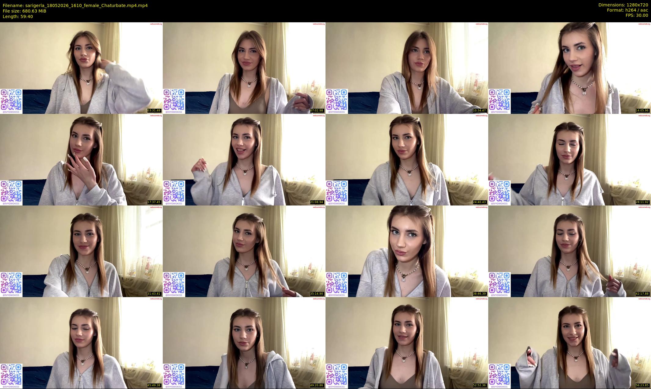 sarigerla — 60 minute Chaturbate female cam show recording, 720p, May 18, 2026