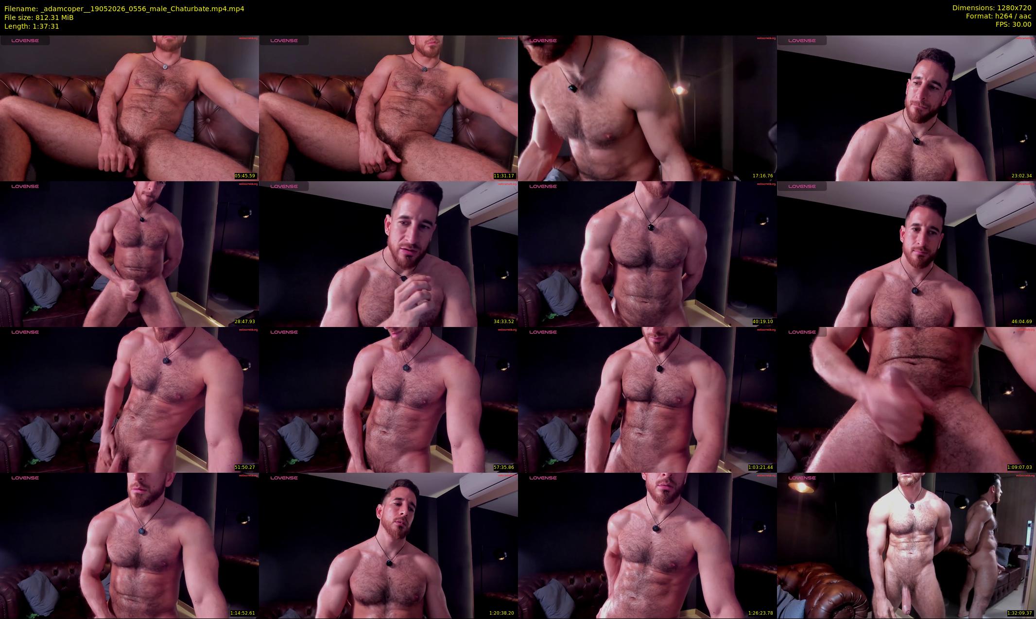 _adamcoper_ — 98 minute Chaturbate male cam show recording, 720p, May 19, 2026