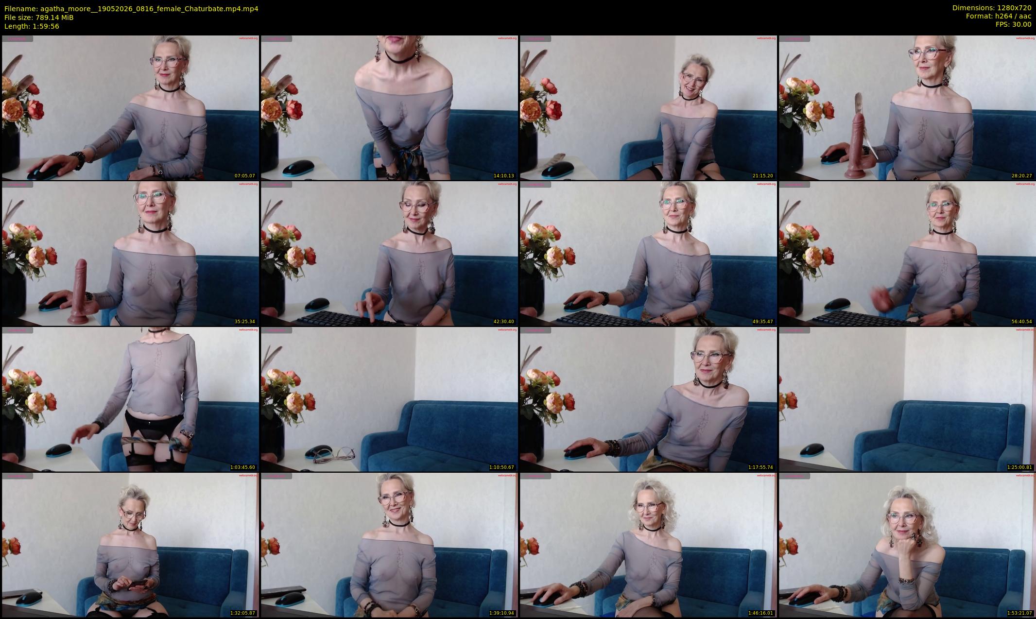 agatha_moore_ — 120 minute Chaturbate female cam show recording, 720p, May 19, 2026