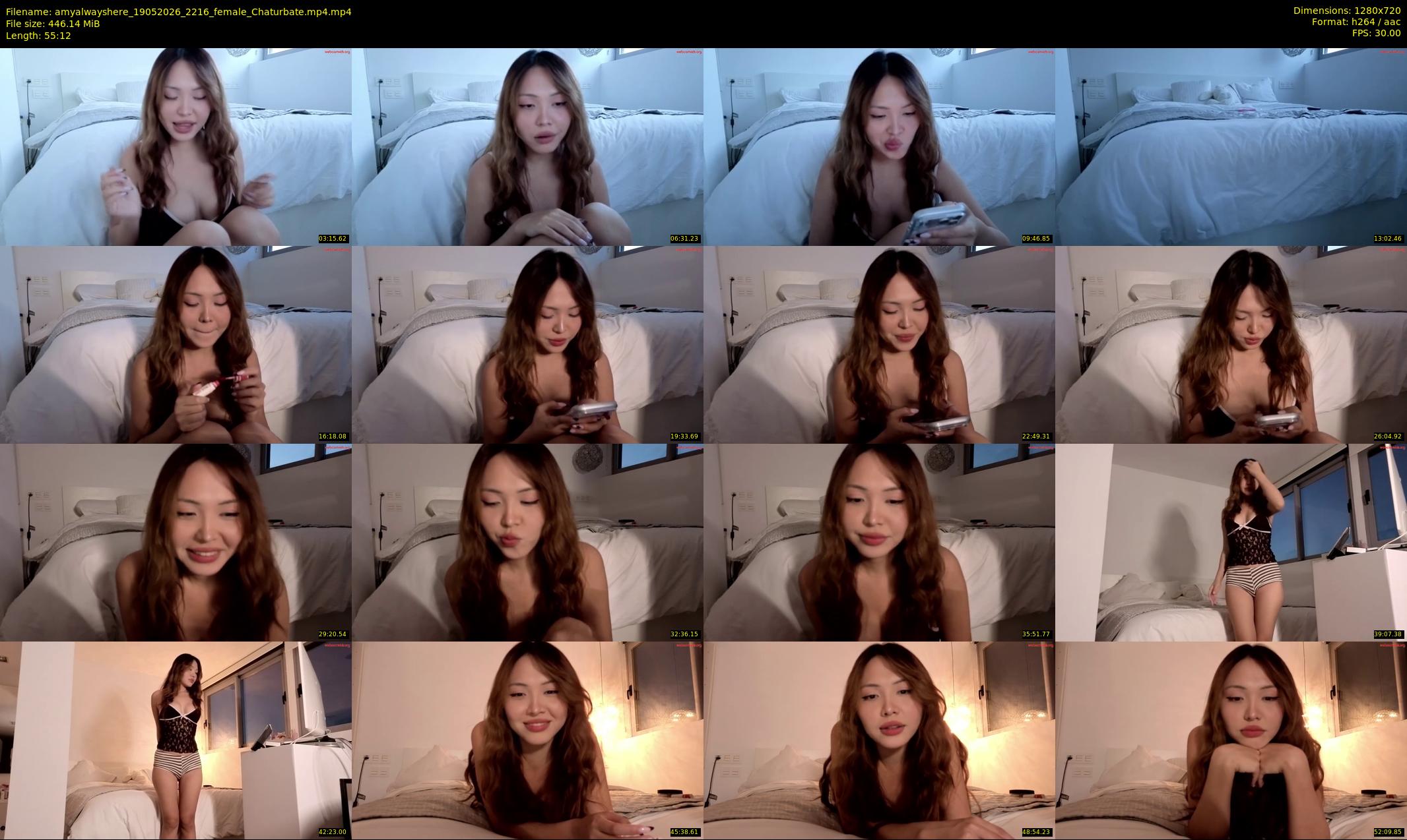 amyalwayshere — 56 minute Chaturbate female cam show recording, 720p, May 19, 2026