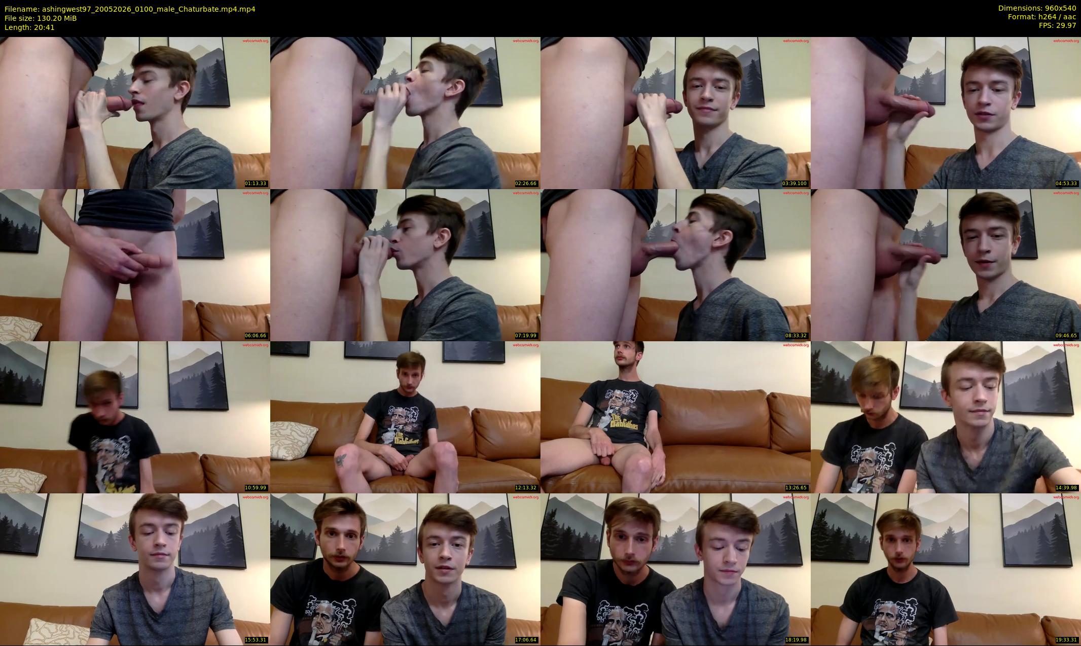 ashingwest97 — 21 minute Chaturbate male cam show recording, 480p, May 20, 2026