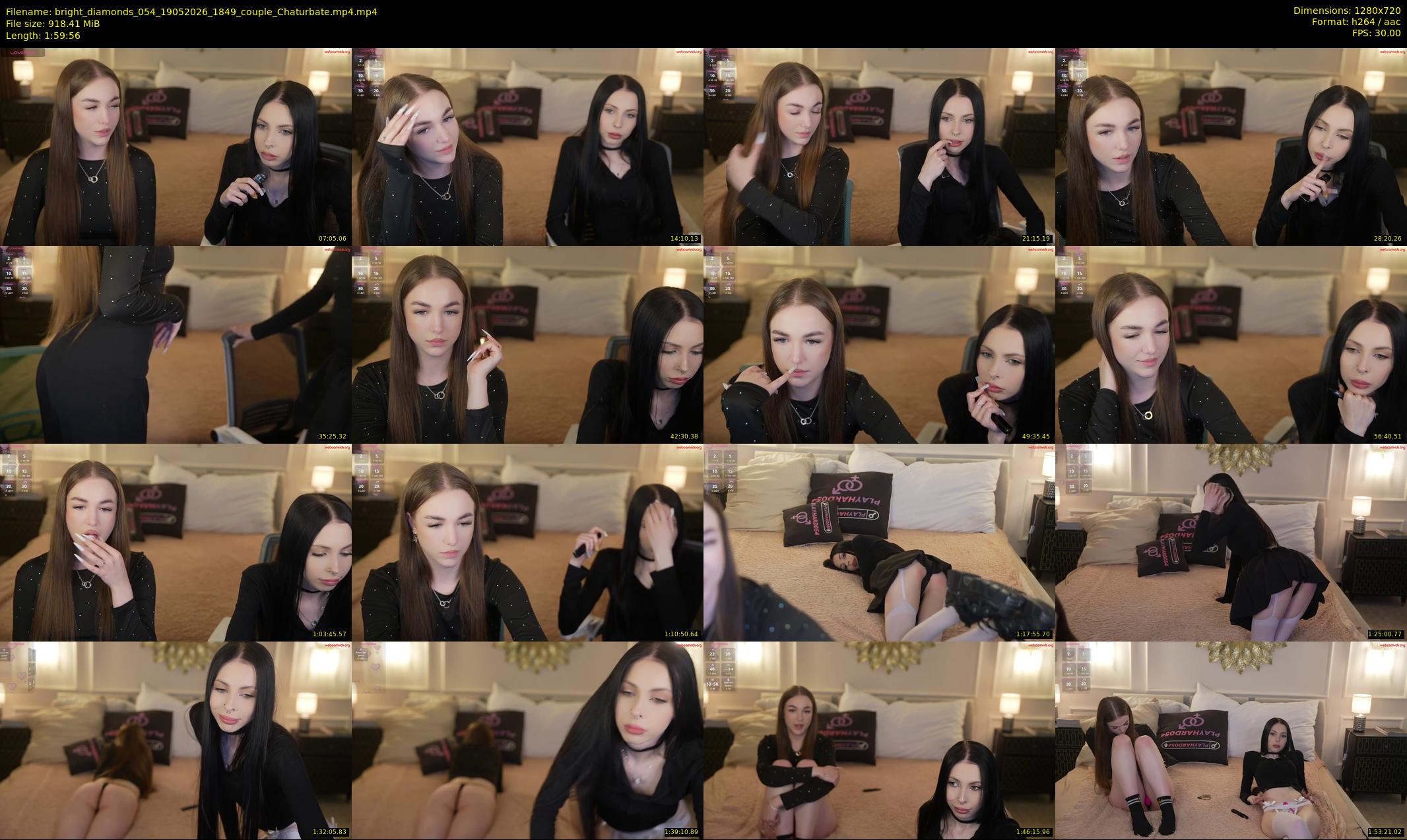 bright_diamonds_054 — 120 minute Chaturbate couple cam show recording, 720p, May 19, 2026