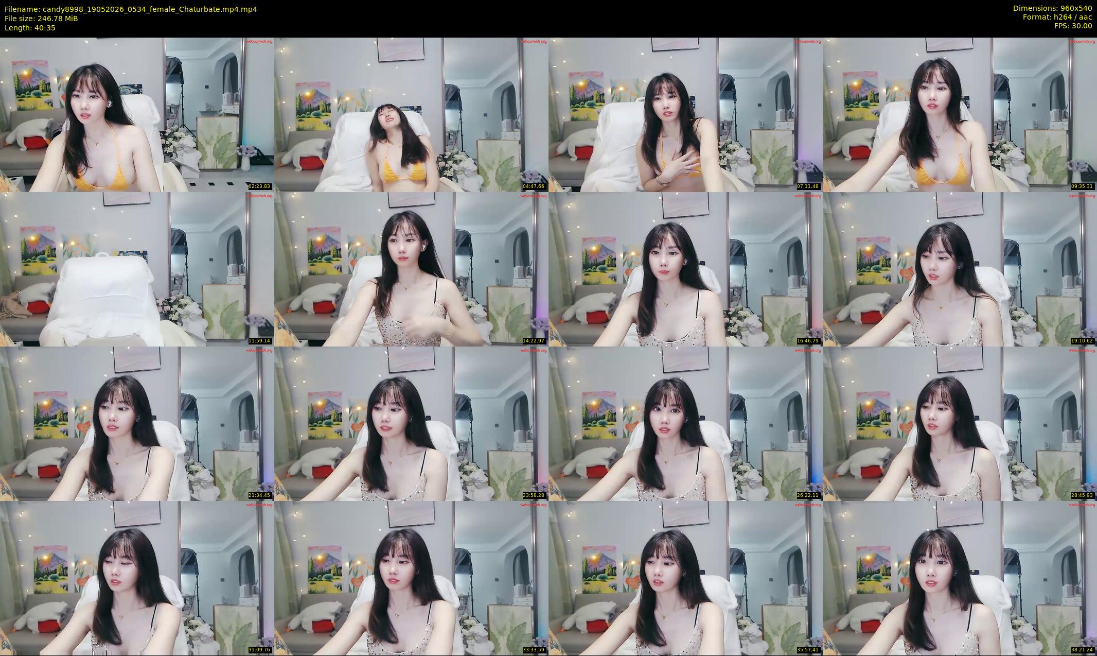 candy8998 — 41 minute Chaturbate female cam show recording, 480p, May 19, 2026