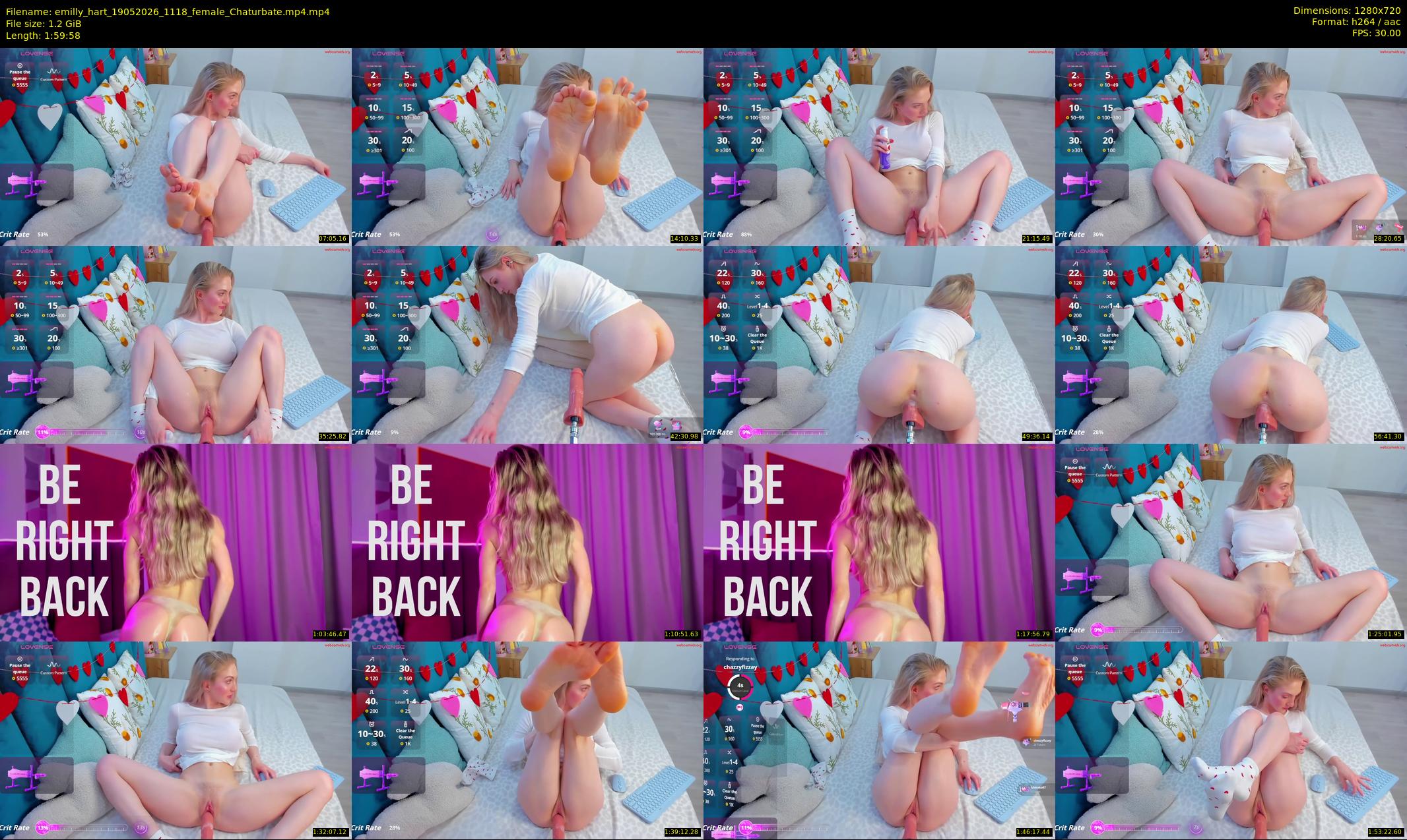 emilly_hart — 120 minute Chaturbate female cam show recording, 720p, May 19, 2026