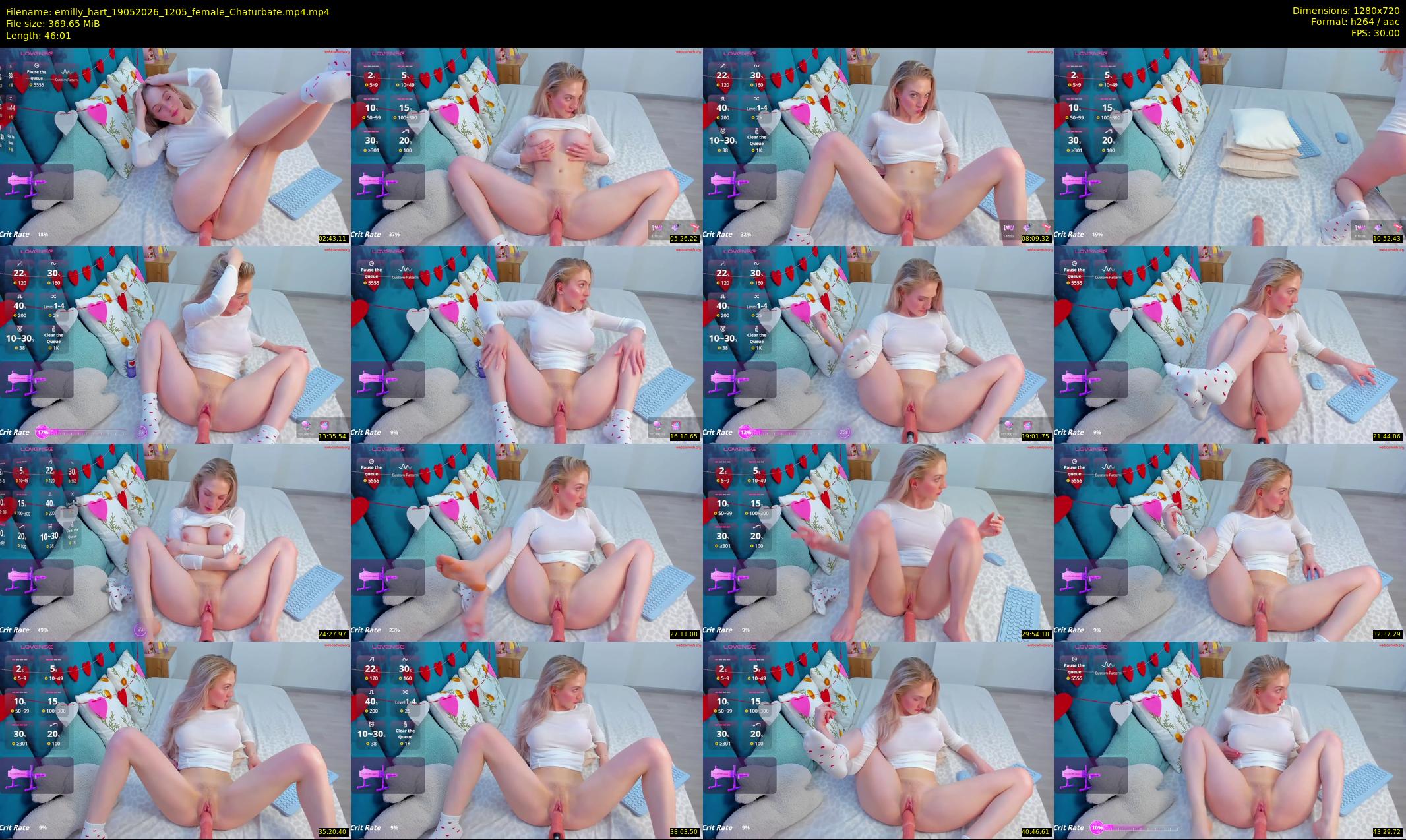 emilly_hart — 47 minute Chaturbate female cam show recording, 720p, May 19, 2026