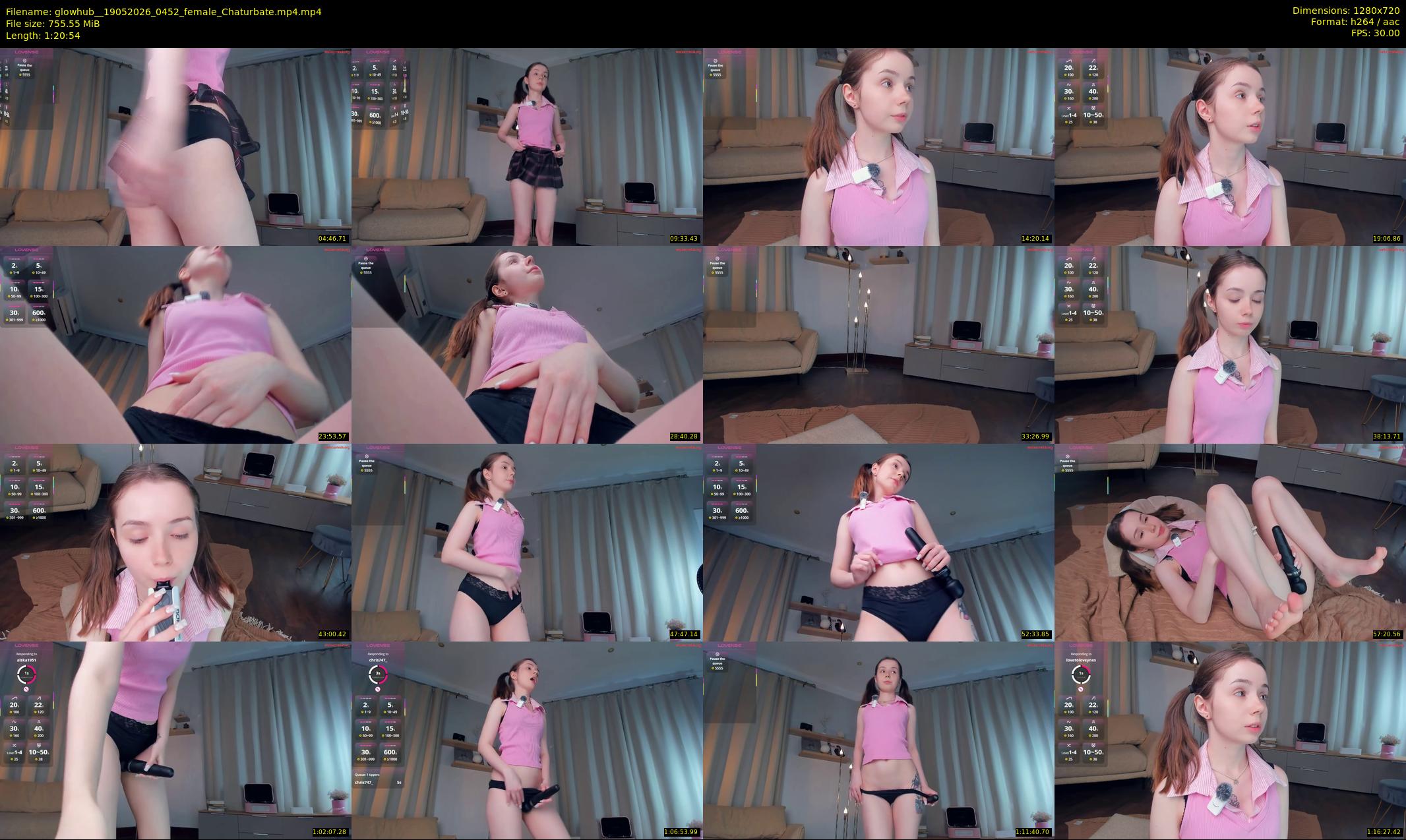 glowhub_ — 81 minute Chaturbate female cam show recording, 720p, May 19, 2026