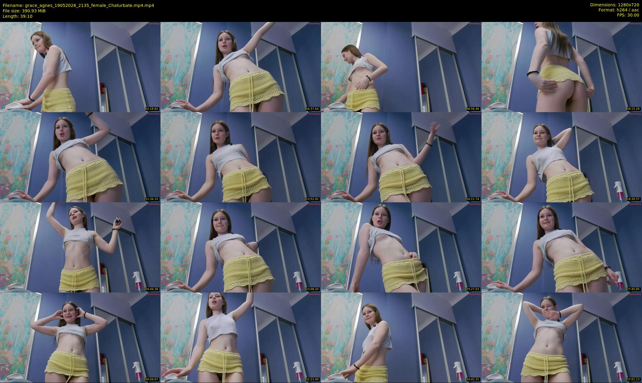 grace_agnes — 40 minute Chaturbate female cam show recording, 720p, May 19, 2026