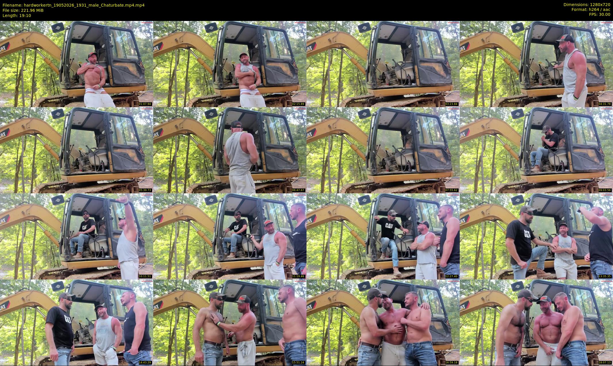 hardworkertn — 20 minute Chaturbate male cam show recording, 720p, May 19, 2026