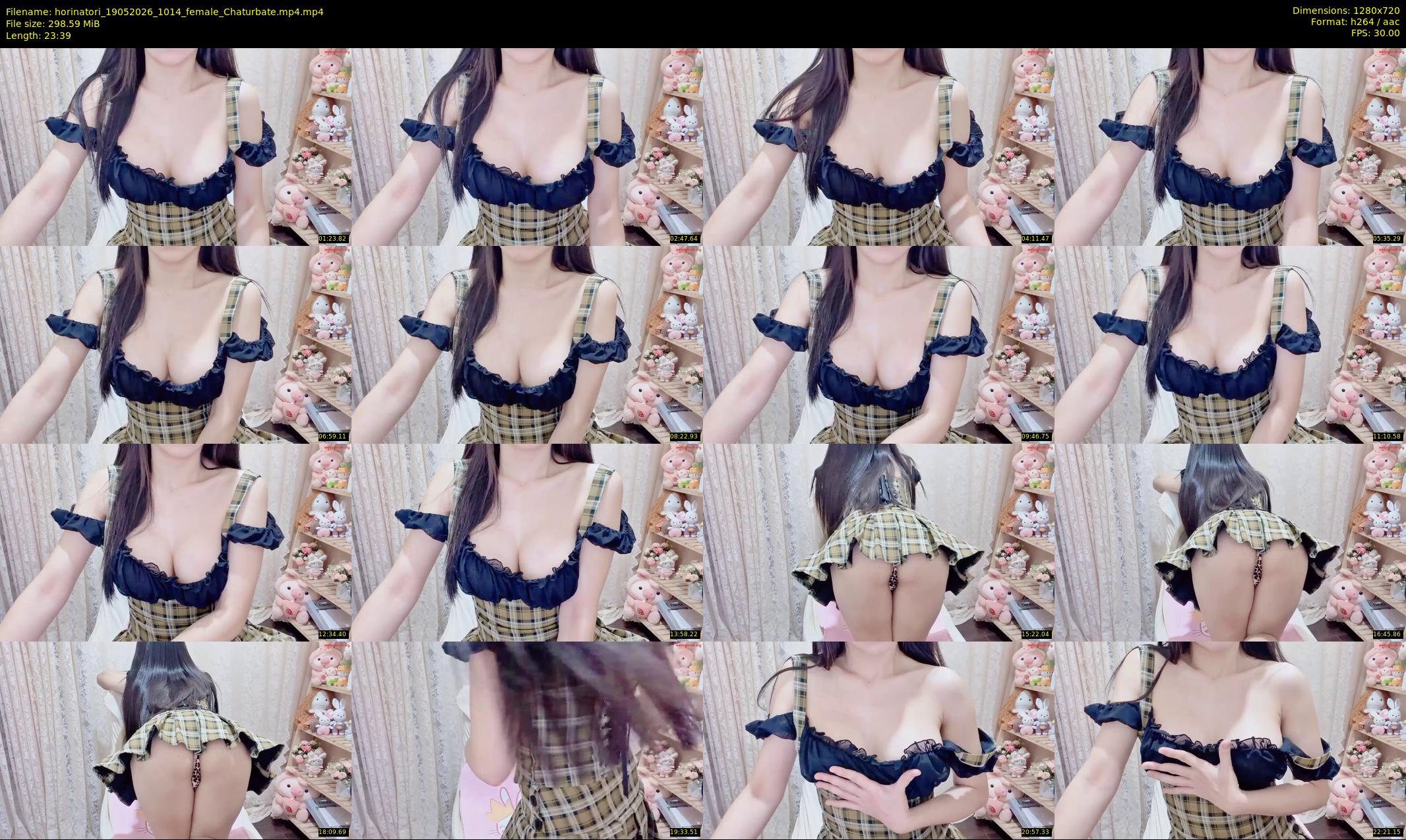 horinatori — 24 minute Chaturbate female cam show recording, 720p, May 19, 2026
