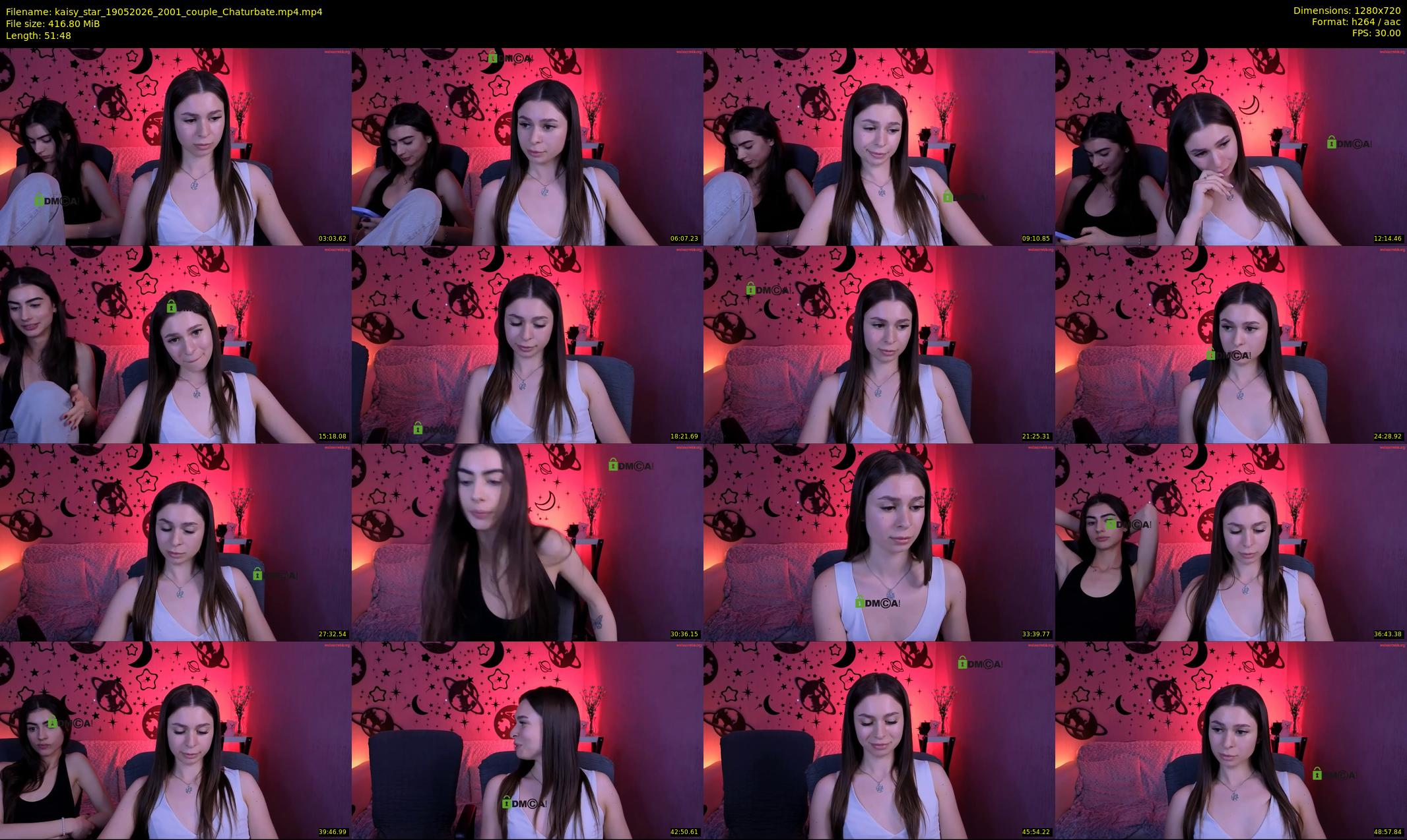 kaisy_star — 52 minute Chaturbate female cam show recording, 720p, May 19, 2026