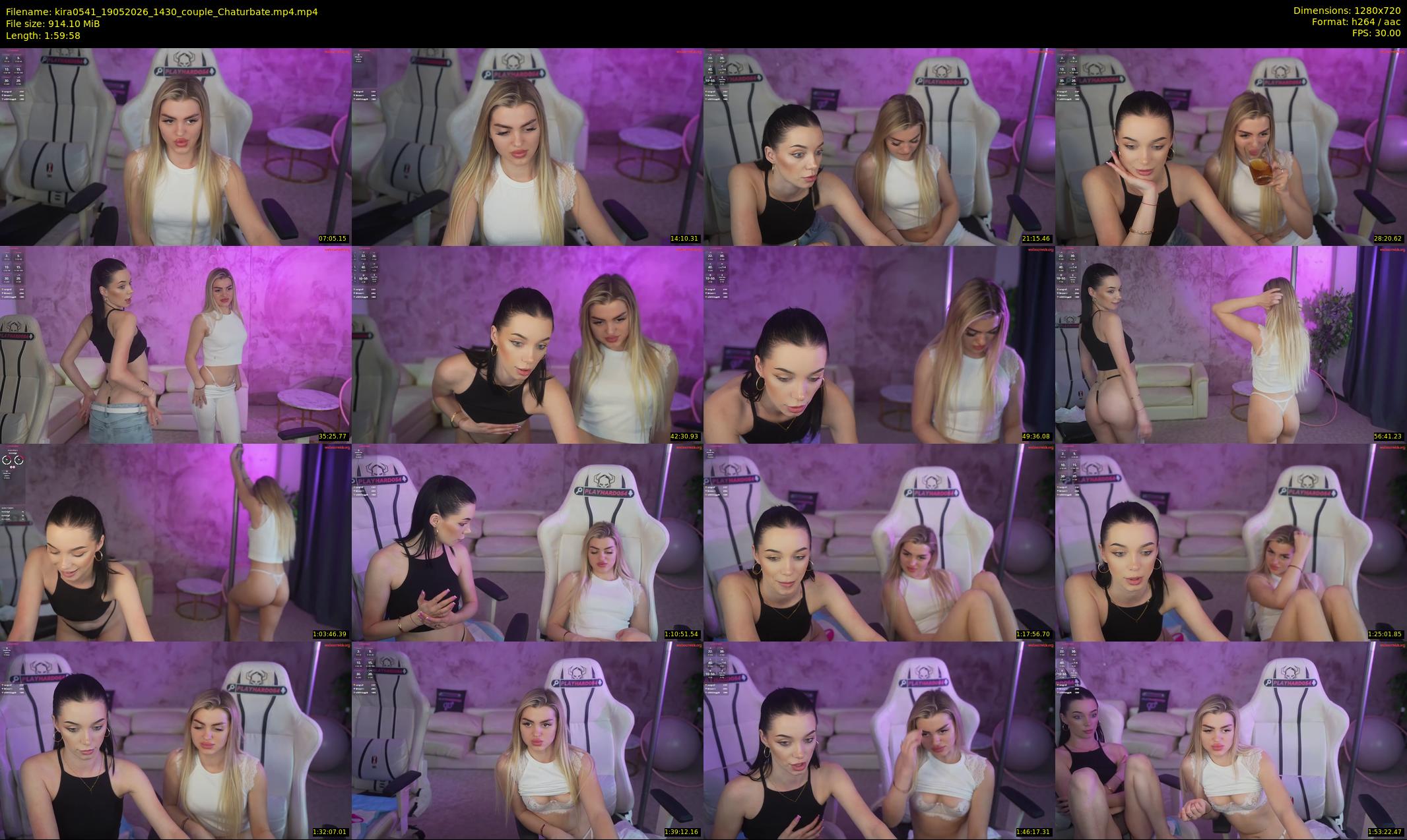 kira0541 — 120 minute Chaturbate couple cam show recording, 720p, May 19, 2026